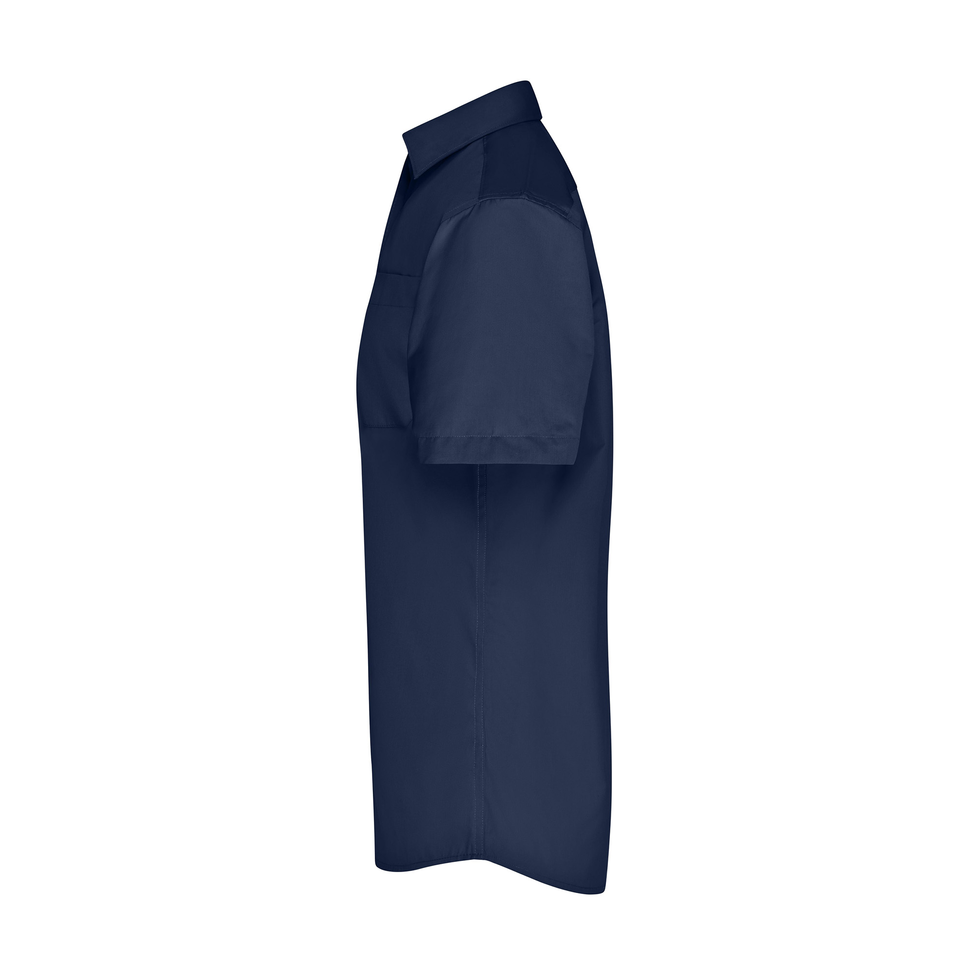 Herrenhemd Luca, 1/2 Arm, navy
