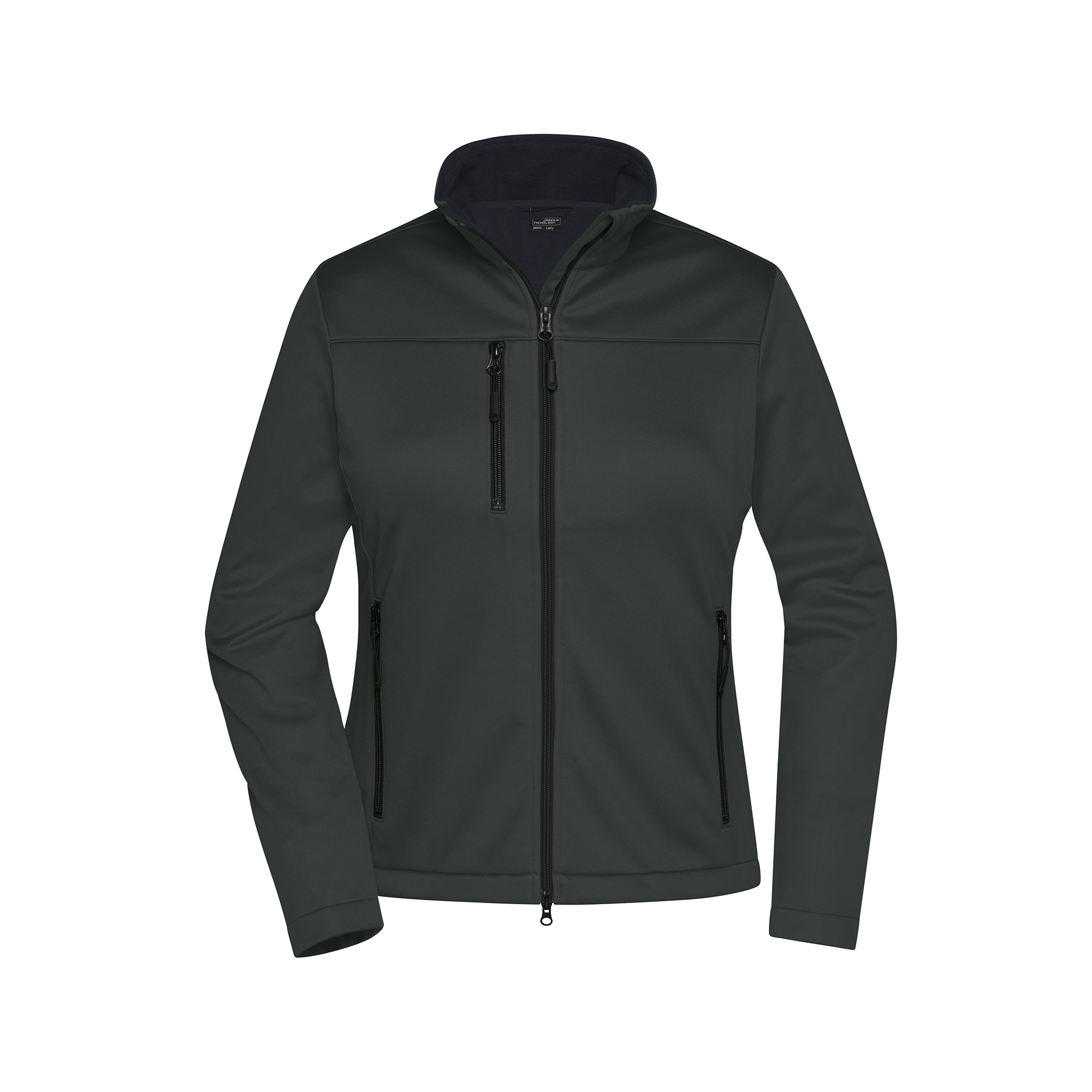 Damen-Softshelljacke aus recyceltem Polyester, graphite