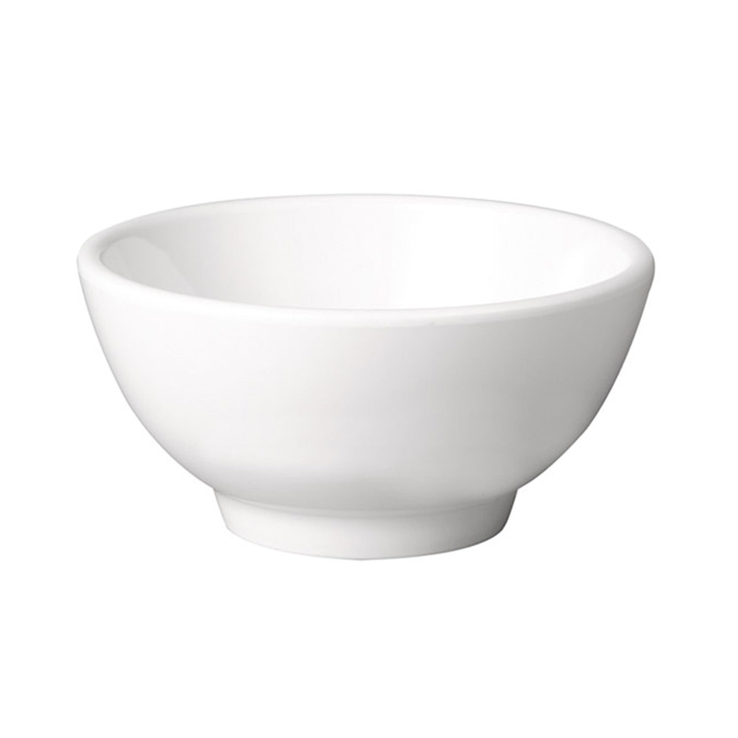 Schale -PURE- Ø 9 cm, H: 4,5 cm Melamin, weiß, 0,09 Liter