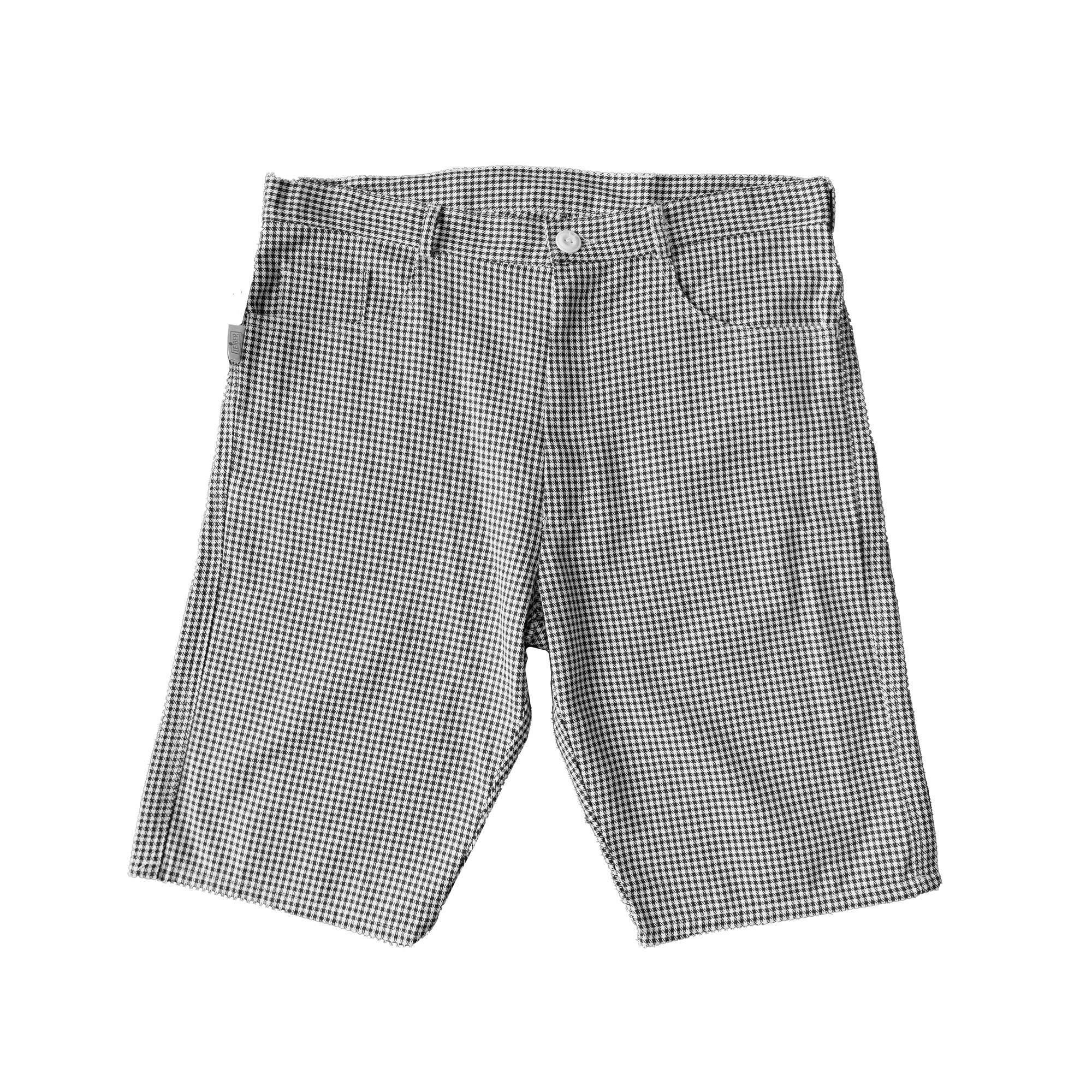 Bäcker-Bermuda, pepita s/w, Gr. 58