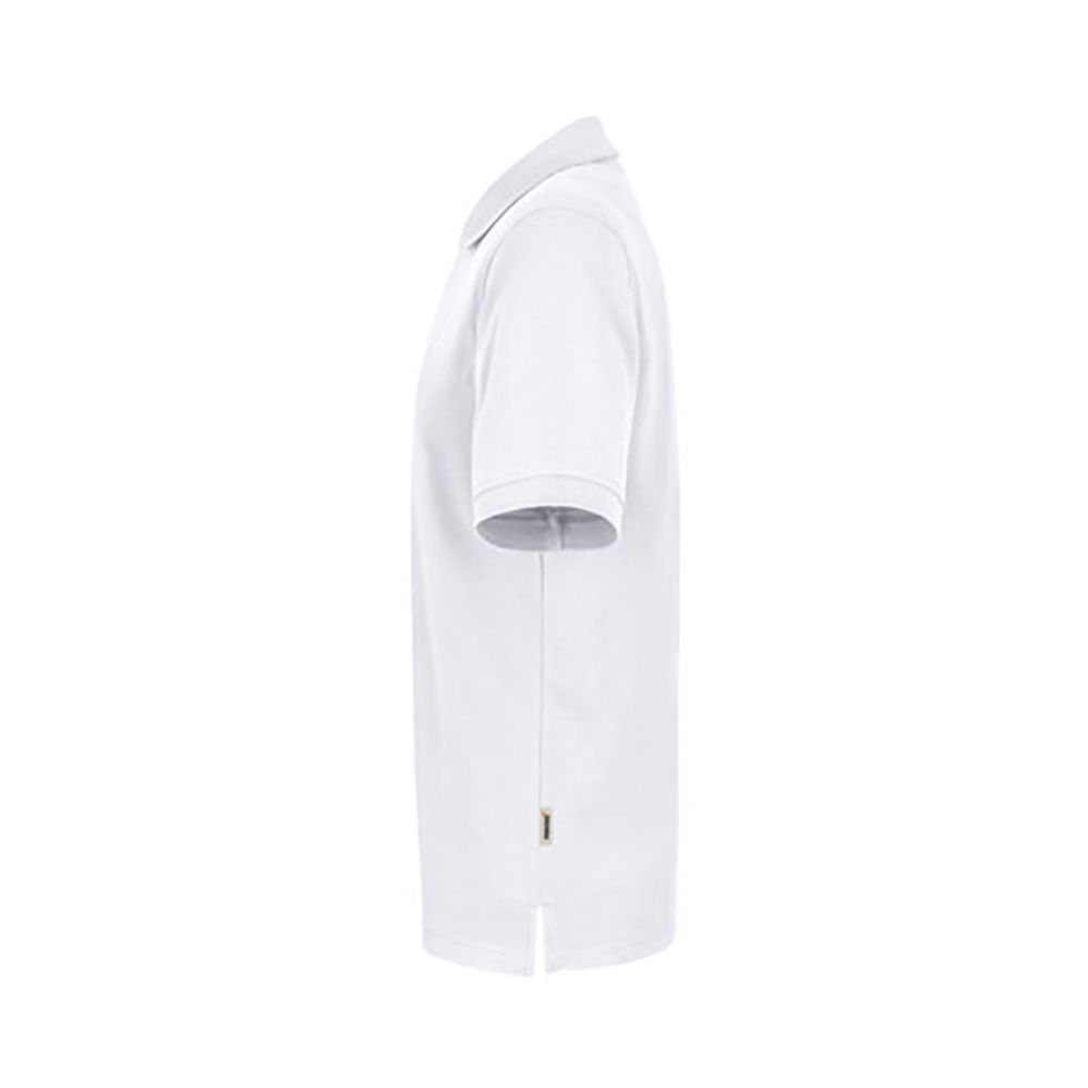 Unisex-Poloshirt Top, Kurzarm, weiß
