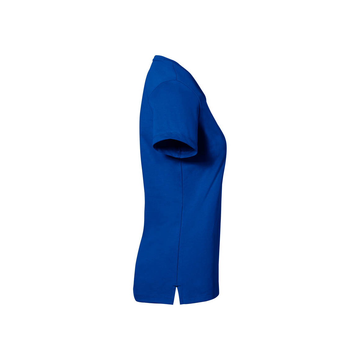 Woman V-Shirt Cotton Tec, royal