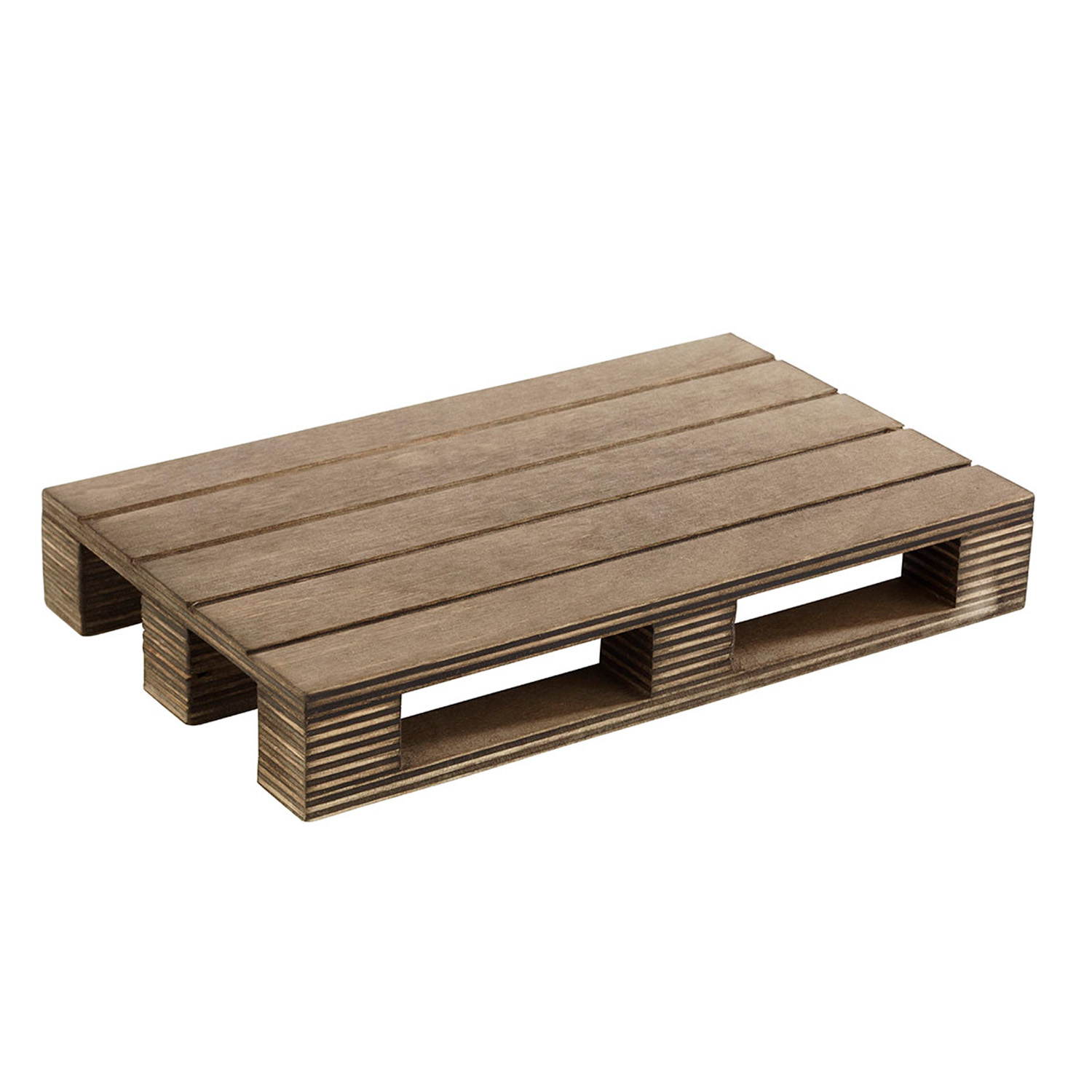 *gesperrt* Servierbrett -GENUSSPALETTE- 20 x 12 cm, H: 3 cm Birkenholz