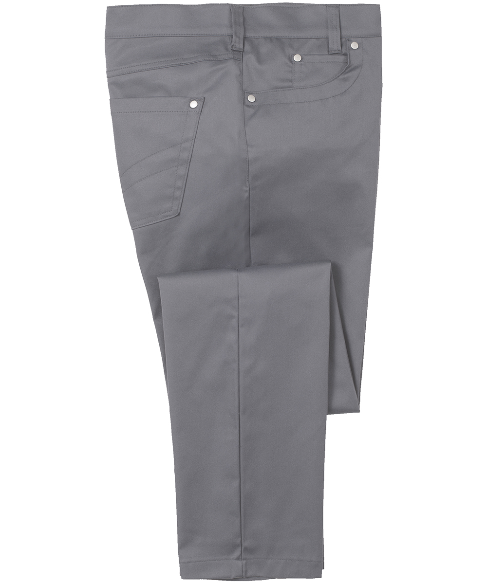 Herrenhose Premium Five-Pocket, Regular Fit, grau