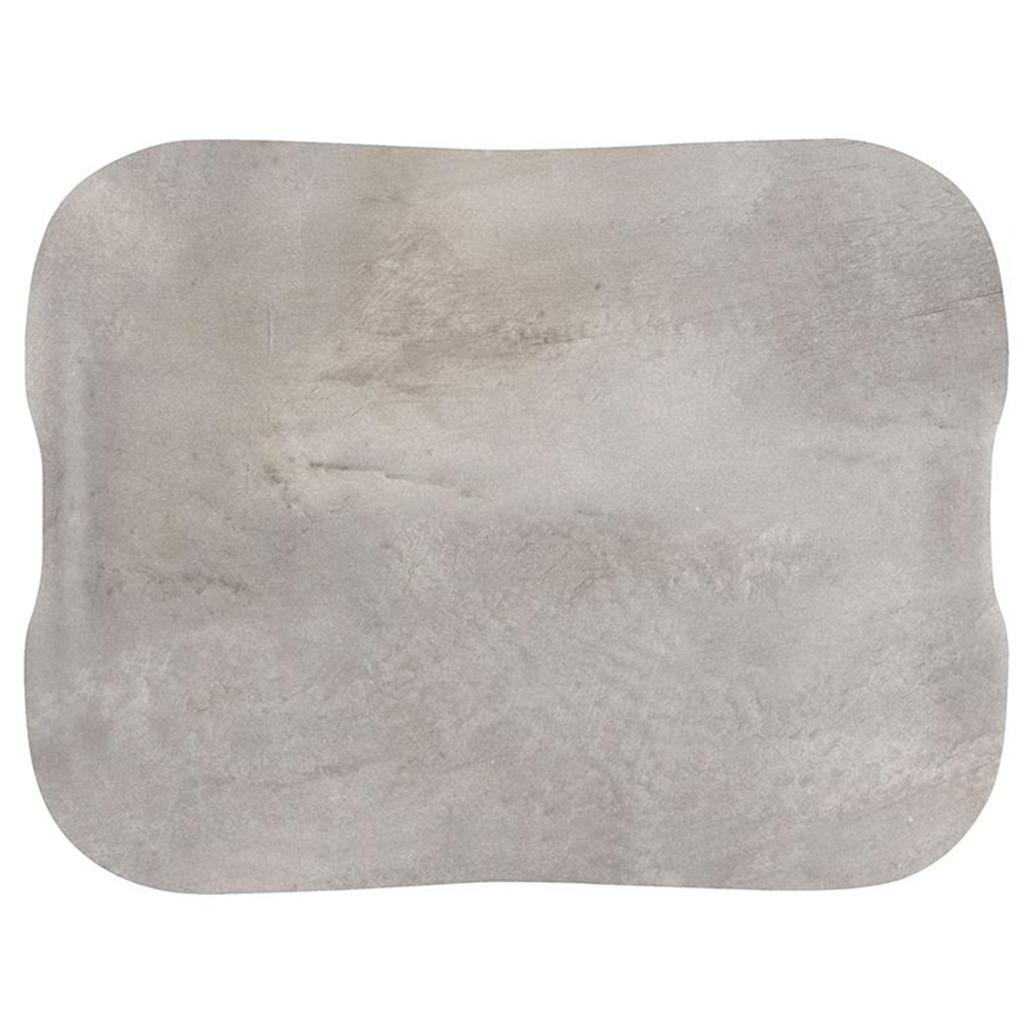 Tablett Dura matt 43 x 33 cm, Beton, rutschfest