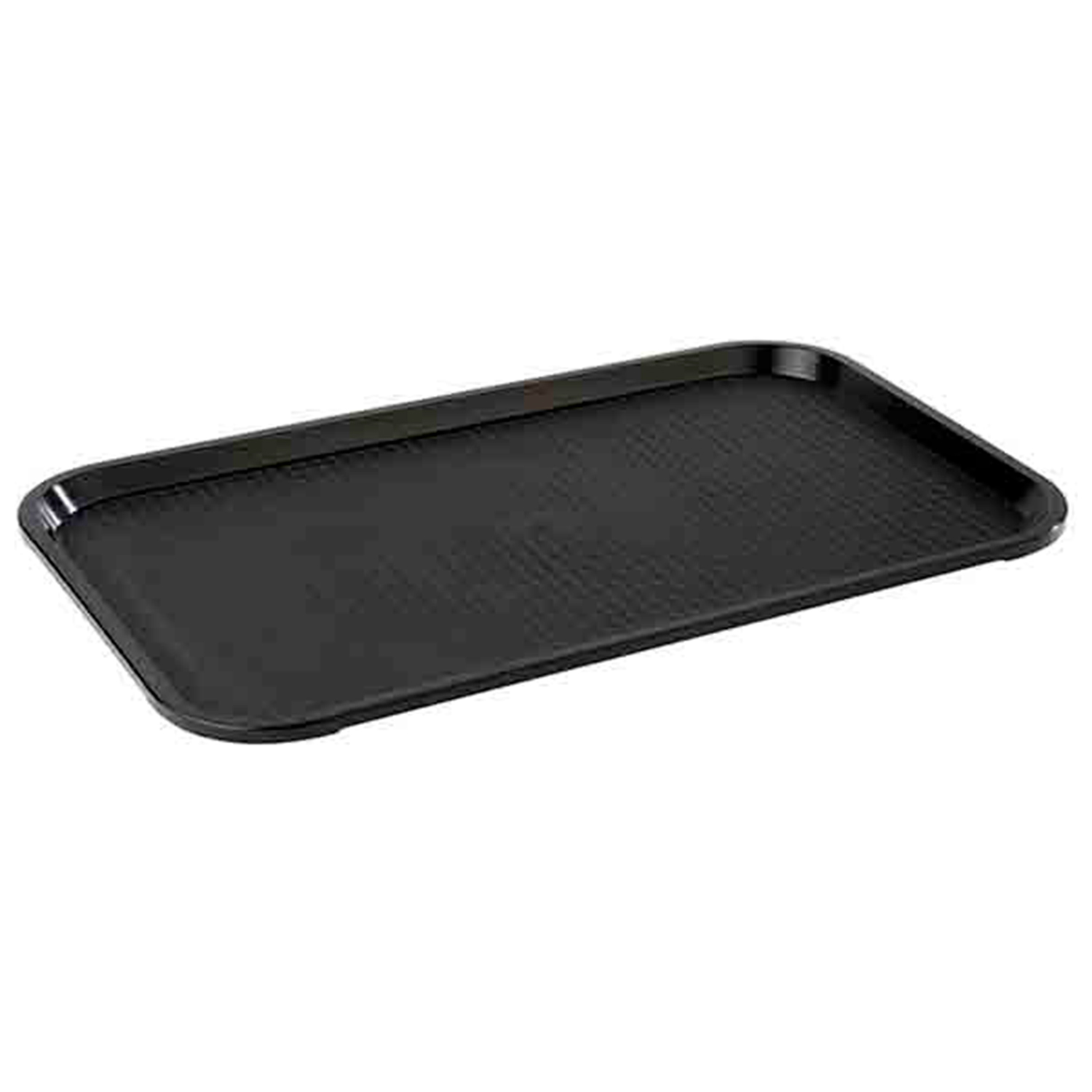 Tablett Fast Food 53 x 32,5 cm, schwarz