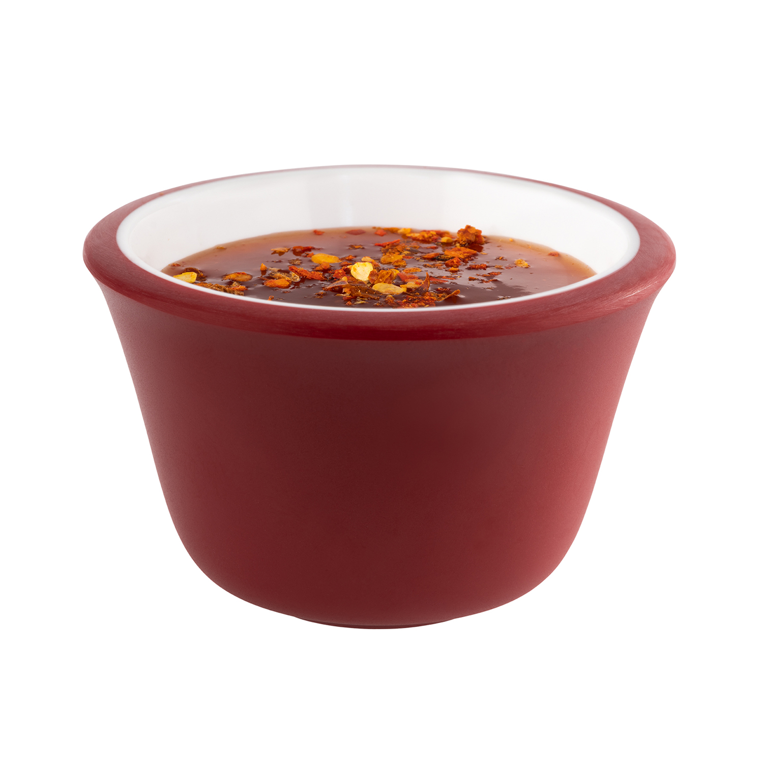 Dipschälchen rot, 6er Set Ø 6 cm, H: 4 cm, 40 ml