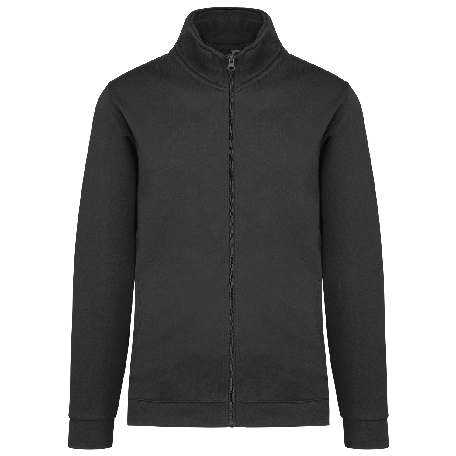 Unisex Sweatjacke, dark grey