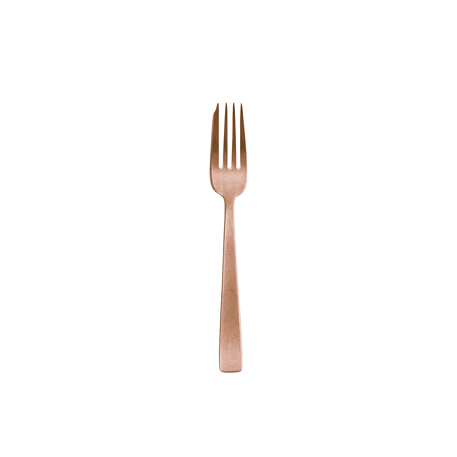 Kuchengabel Flat Copper Vintage