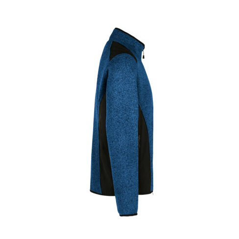 *Auslauf 2026*Unisex-Strickfleecejacke, royal meliert