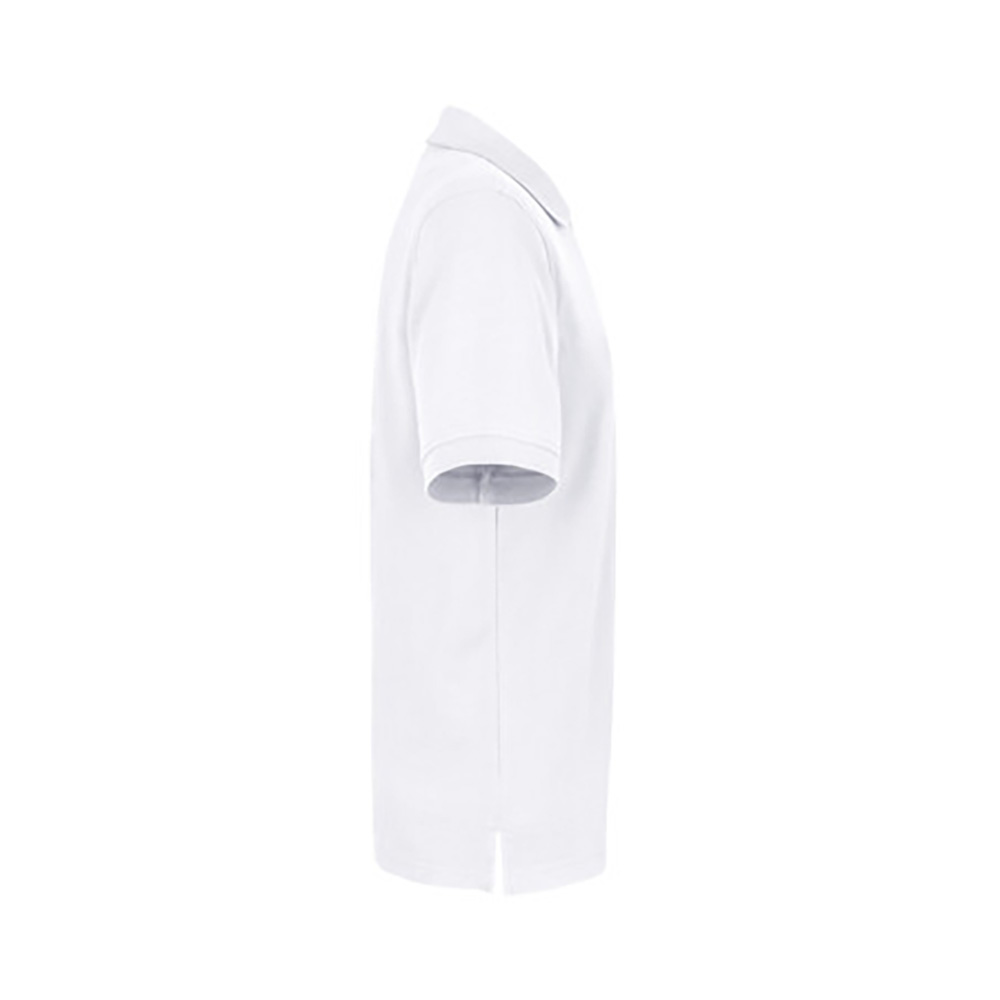 Unisex-Poloshirt Top, Kurzarm, weiß
