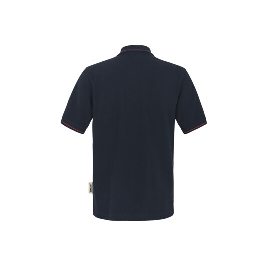 Unisex-Polo Casual, tinte/rot