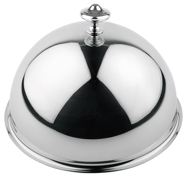 Cloche / Glocke außen Ø 29 cm, H: 18 cm 18/8 Edelstahl