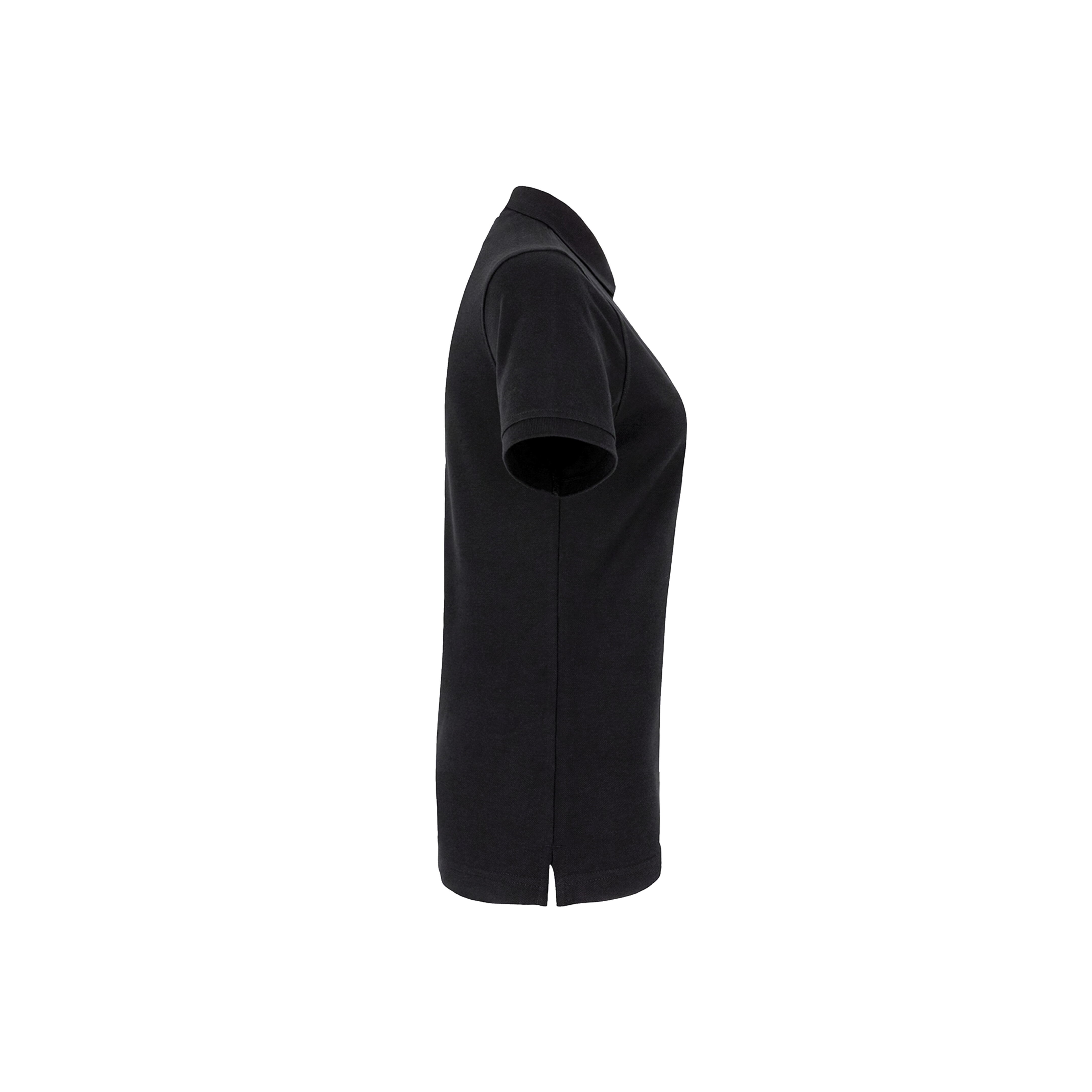 Damen Poloshirt Mikralinar ECO, schwarz