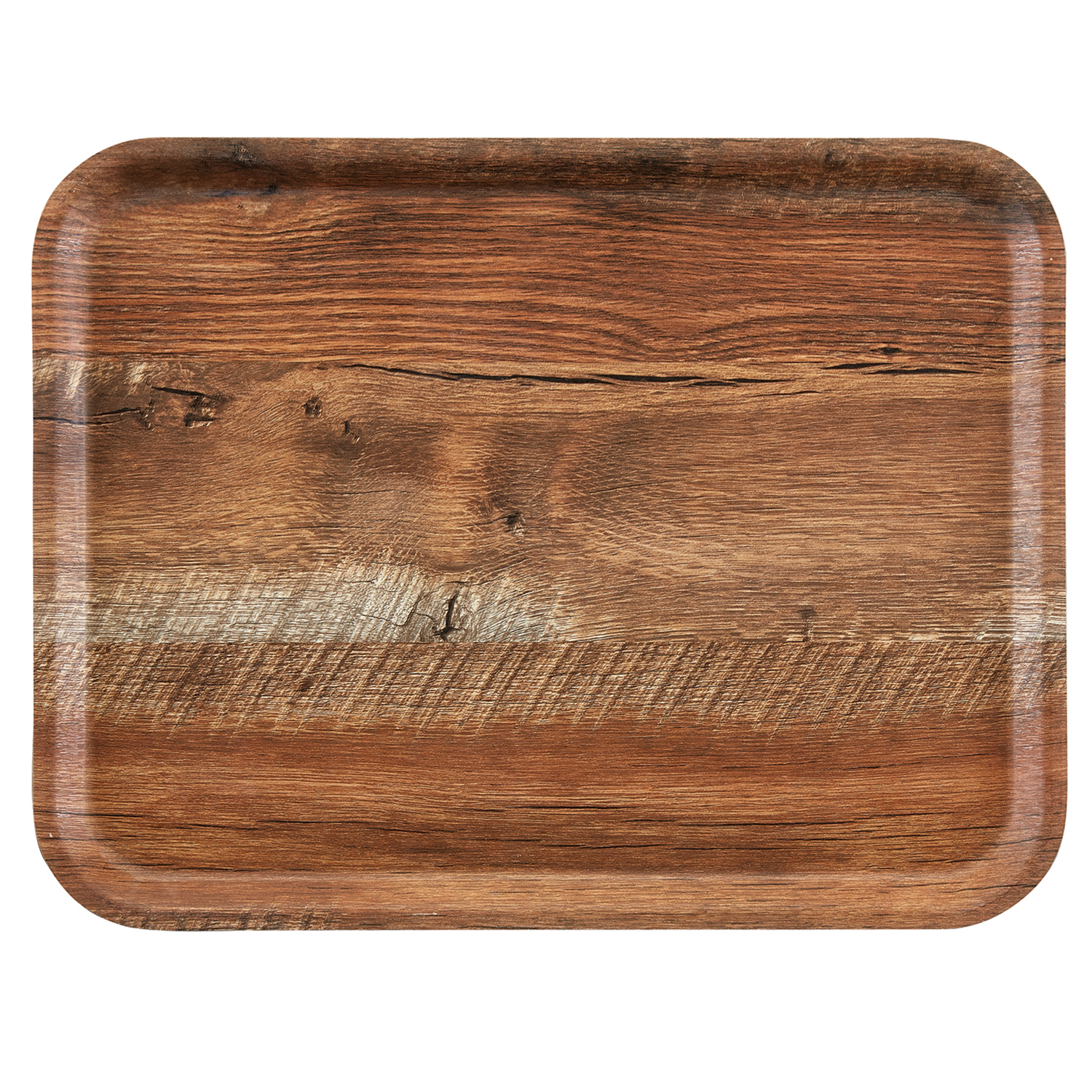 Tablett Madeira 43 x 33 cm, E87 Braune Eiche