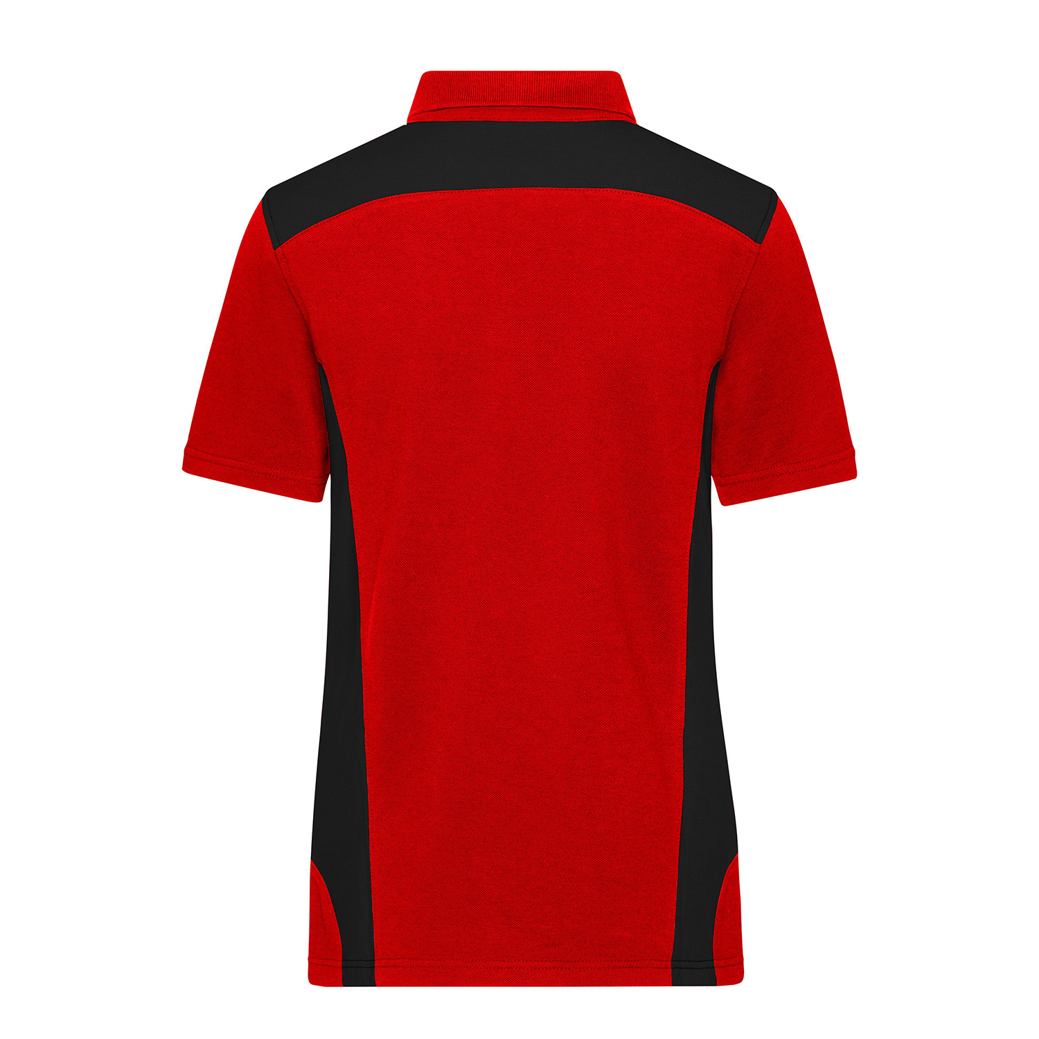 Workwear Damen-Poloshirt Strong, red/black