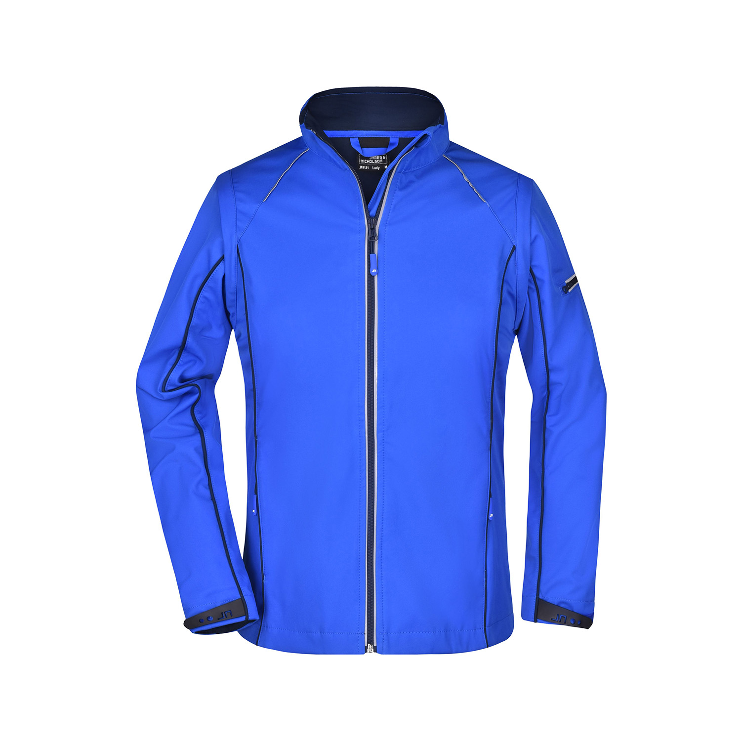 Damen-Softshelljacke Zip-Off, nauticblau/marine