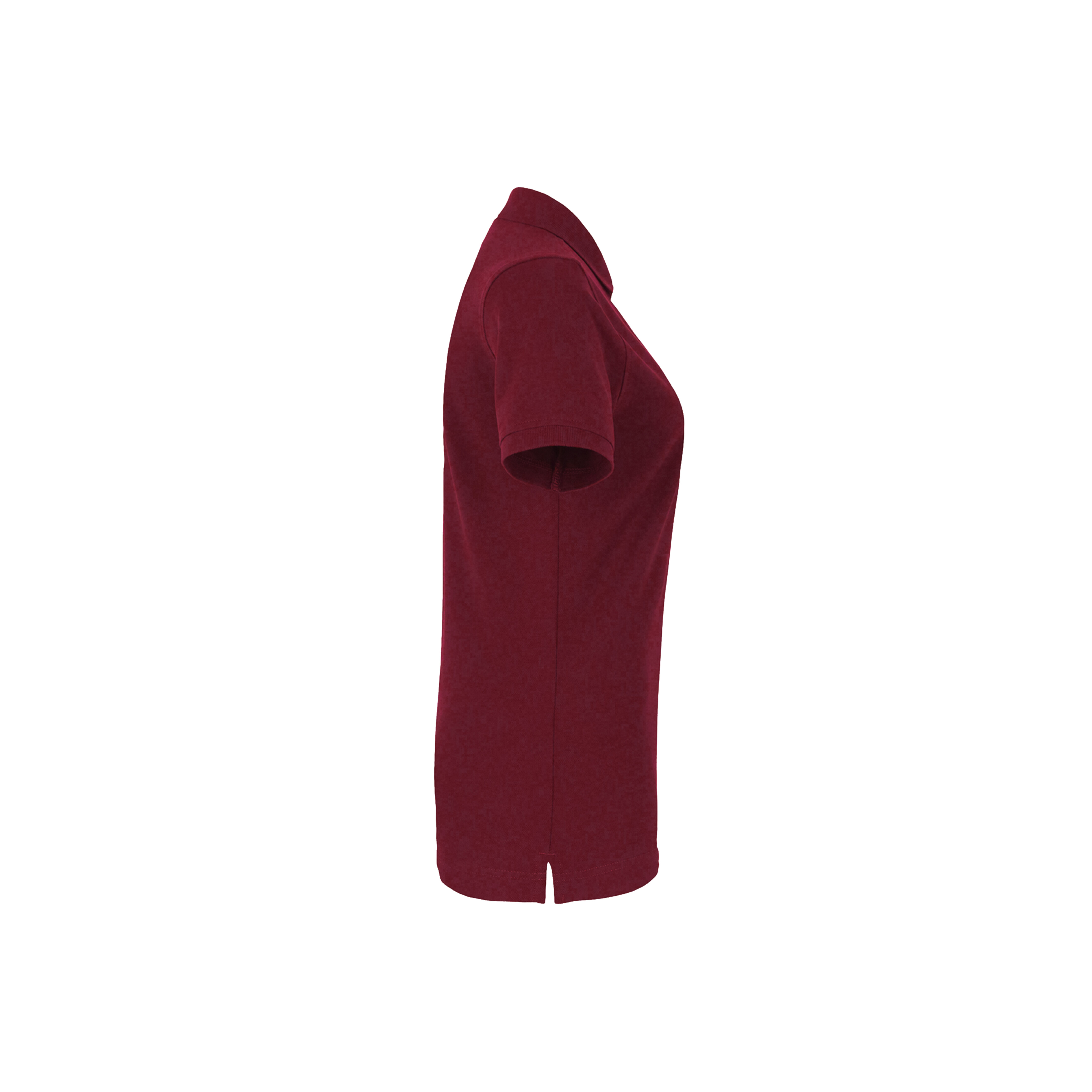 Damen Poloshirt Mikralinar ECO, weinrot