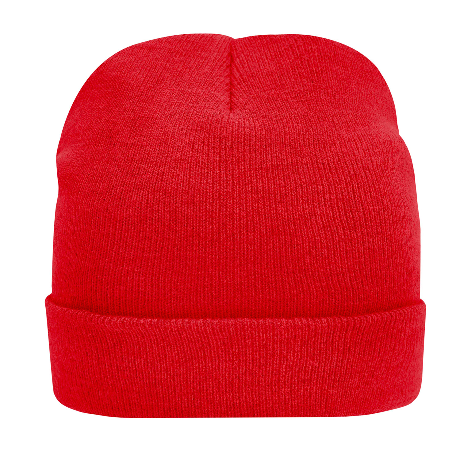 Strickmütze mit Thinsulate Zwischenfutter, rot