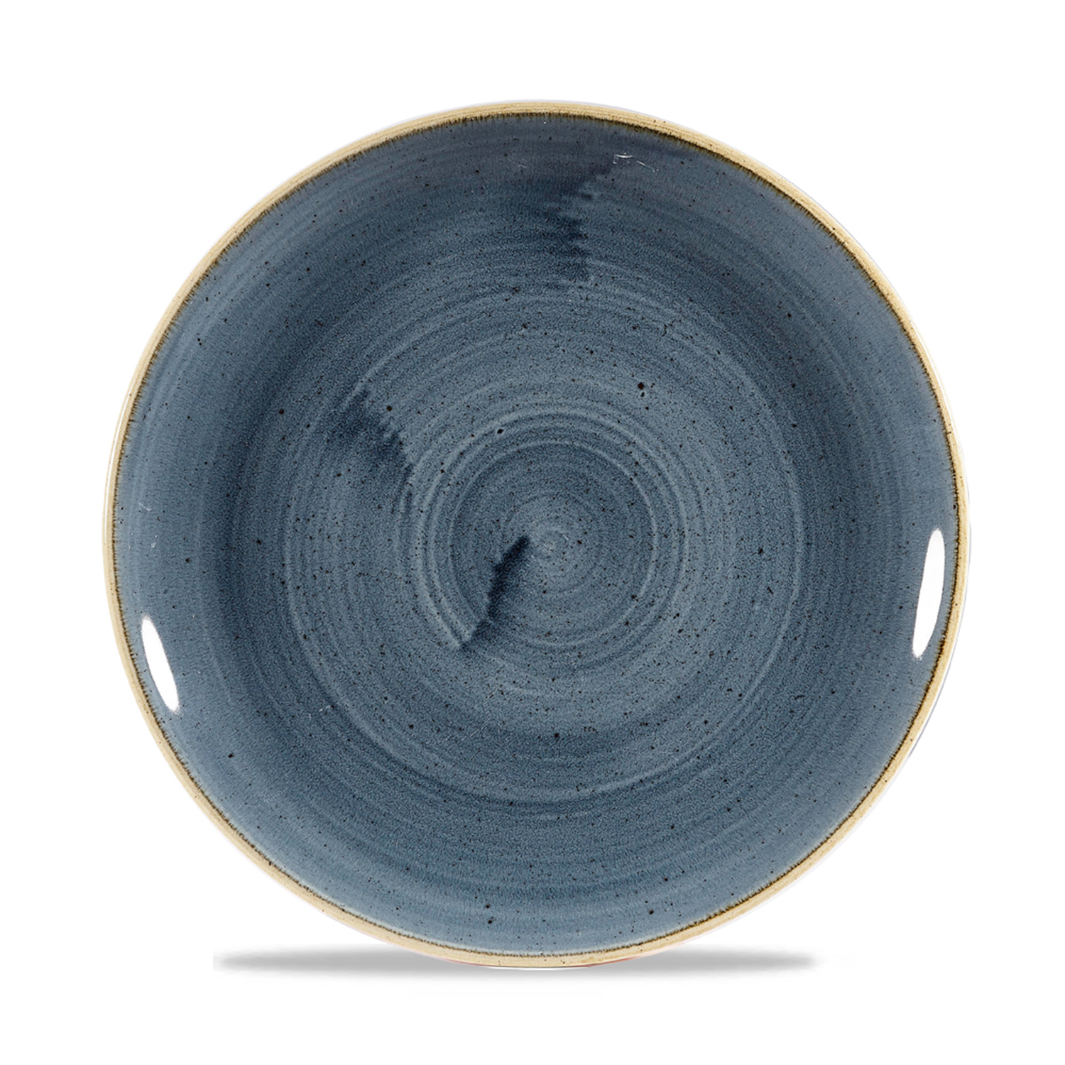 Coup Teller flach 21,7 cm, Stonecast Blueberry
