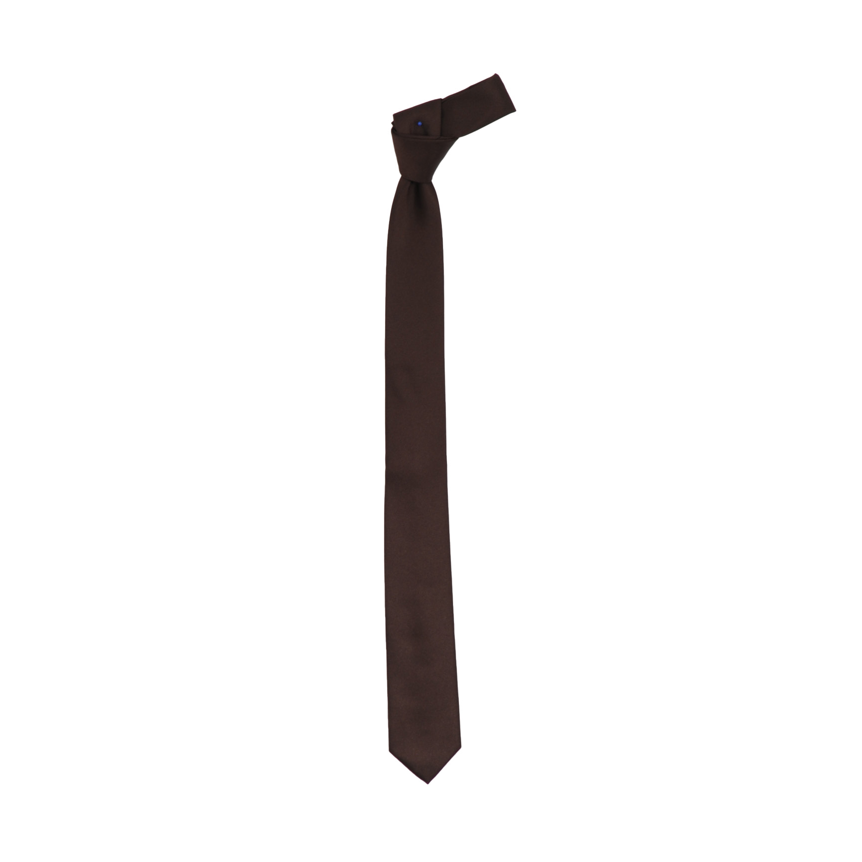 Businesskrawatte Cesena, 6,5 cm breit, chocolate