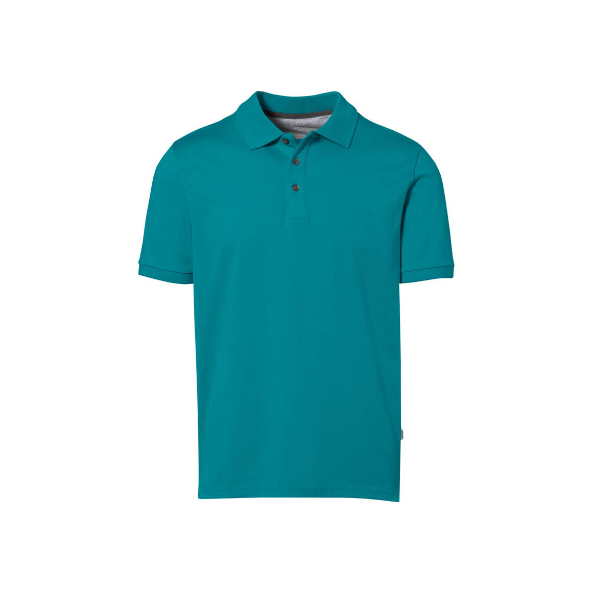 Unisex-Polo Cotton Tec, smaragd