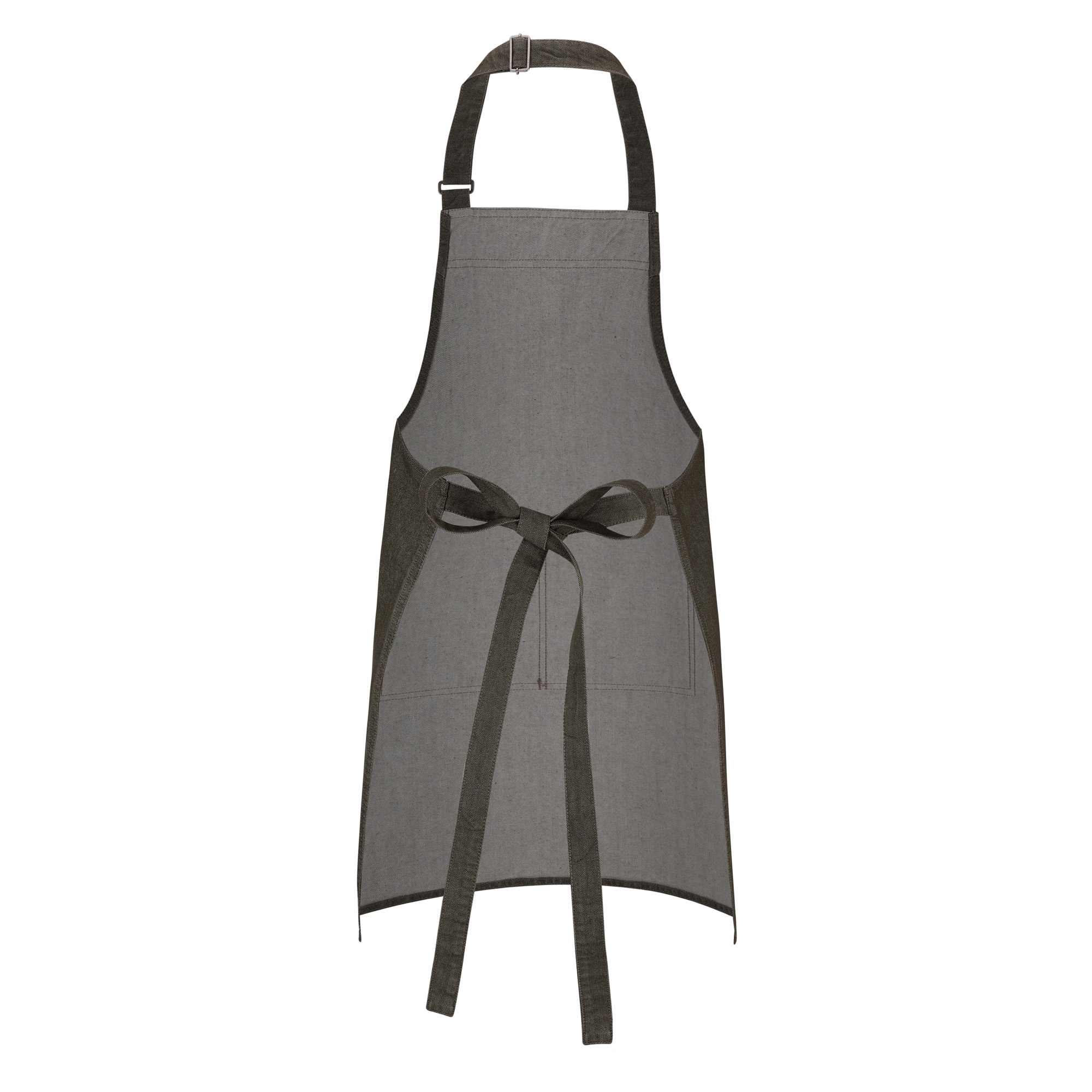Chaud Devant Latzschürze Base, L: 75 cm, B: 70 cm, brown denim