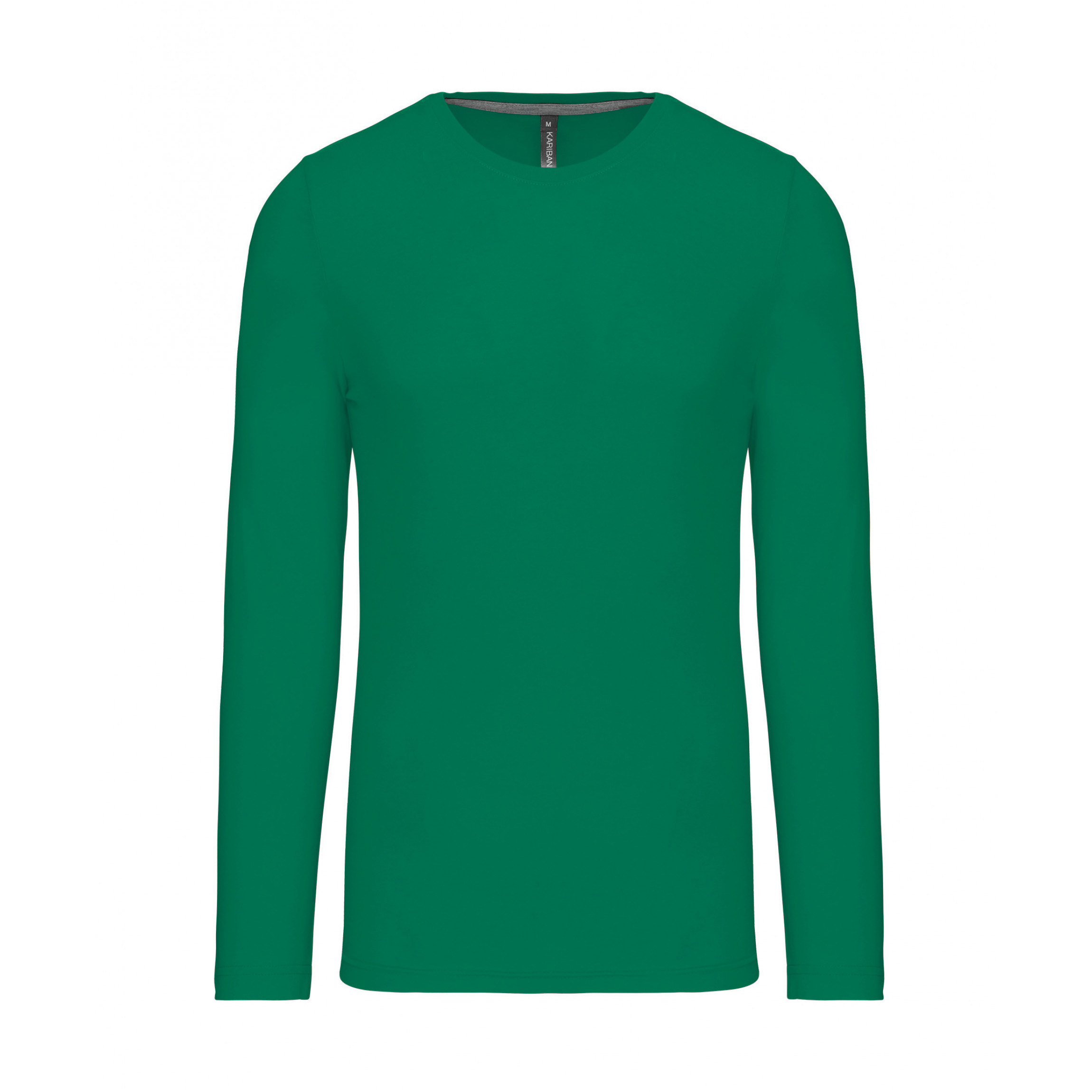 Unisex-Longsleeve Kariban, kellygrün
