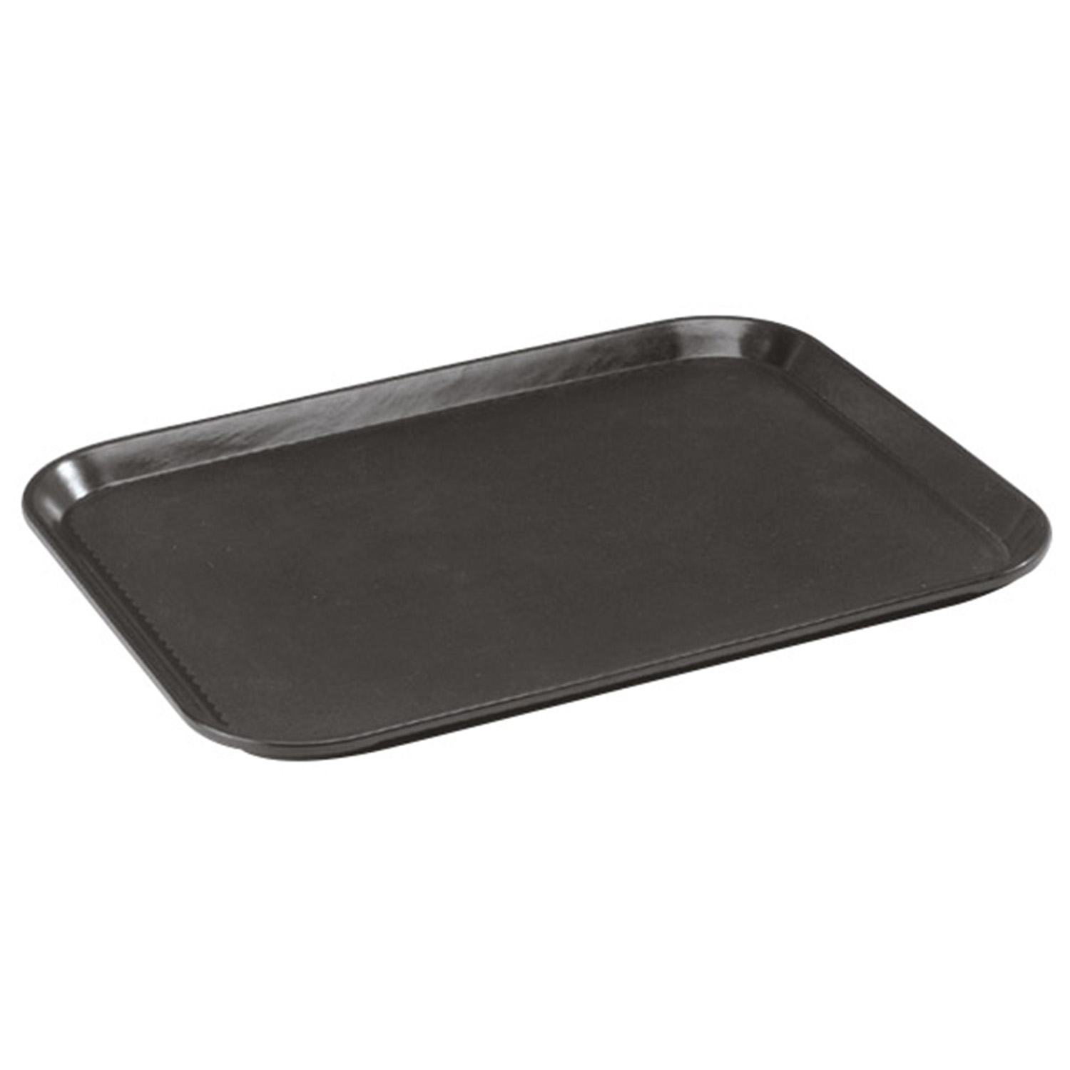 Tablett Non-Slip 46 x 36 cm, schwarz