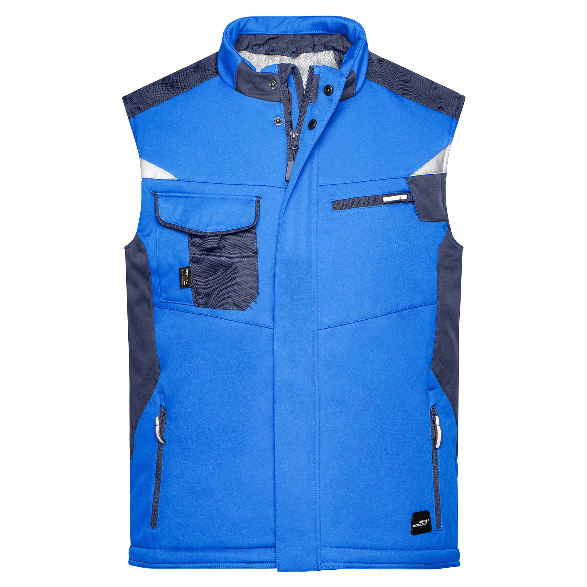 Softshellweste, royalblau/marine