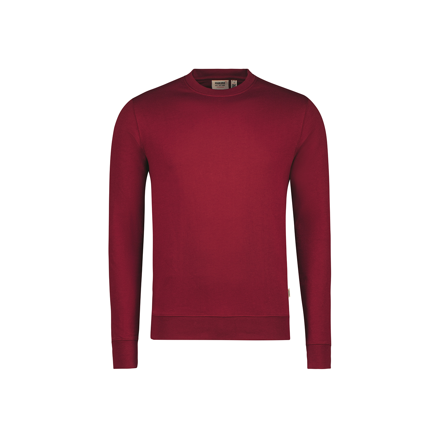 Sweatshirt Mikralinar ECO, weinrot