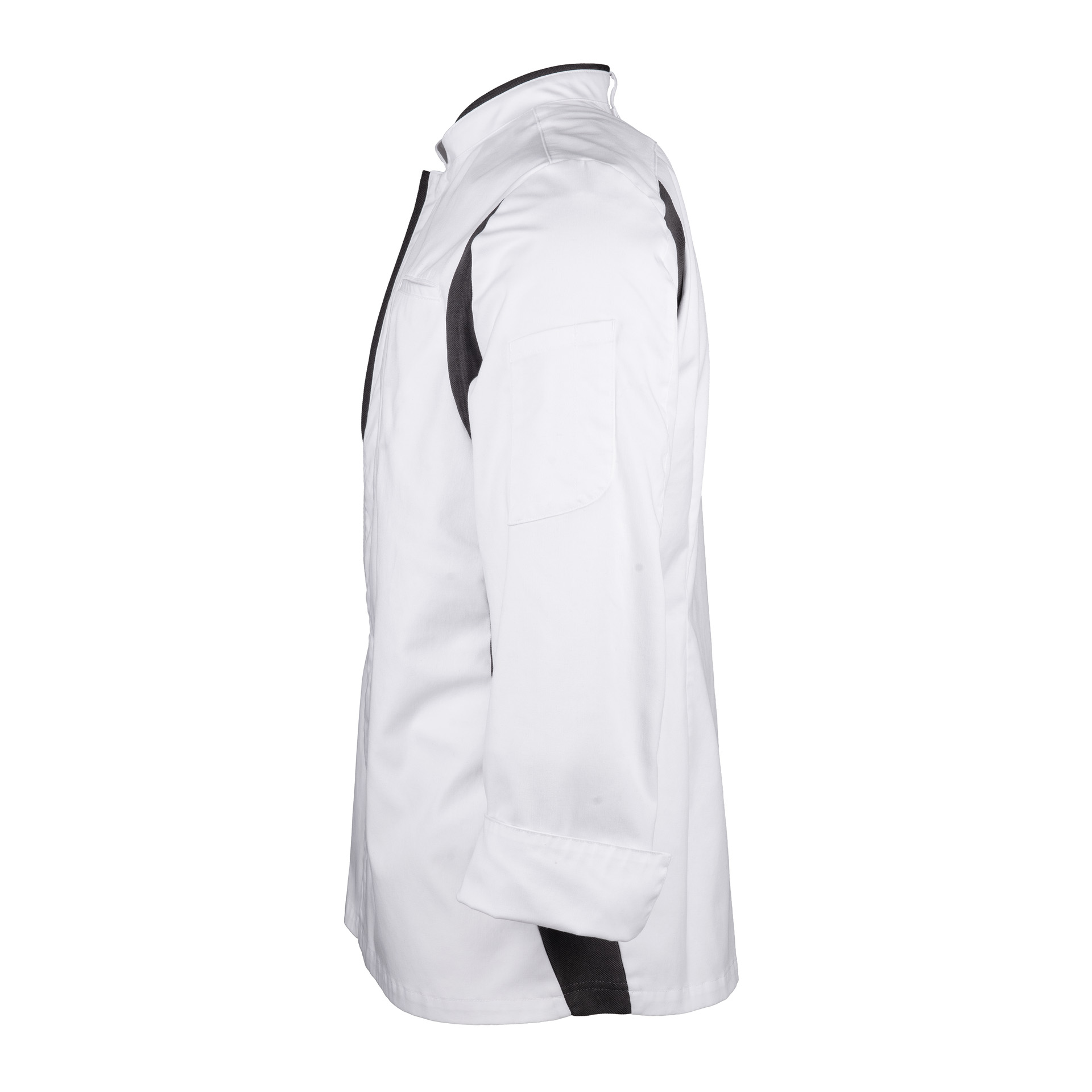 Koch-/Servicejacke FOCUS Herren weiss/anthrazit