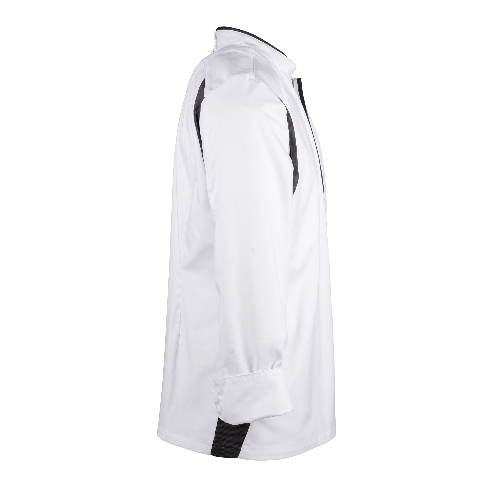 Koch-/Servicejacke FOCUS Herren weiss/anthrazit