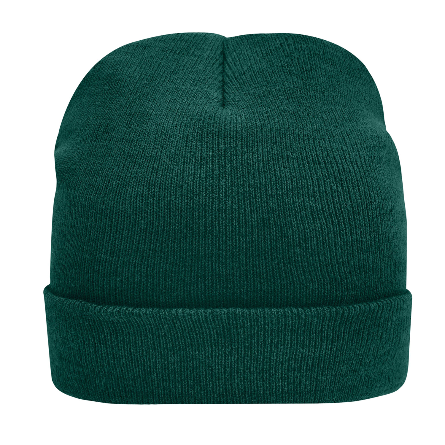 Strickmütze mit Thinsulate Zwischenfutter, dunkelgrün