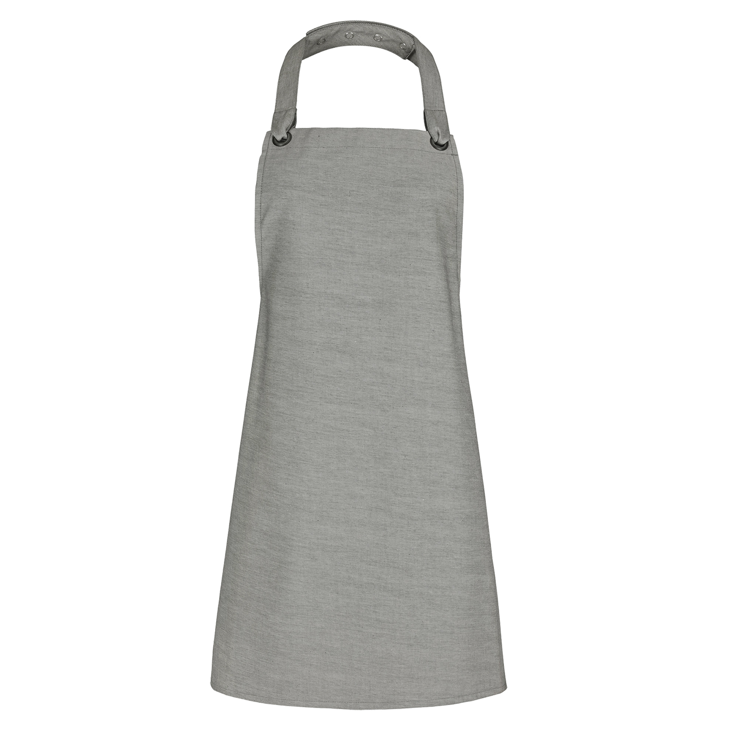 Latzschürze Emilia Gr. III: 115 x 80 cm, Jeanslook hellgrau