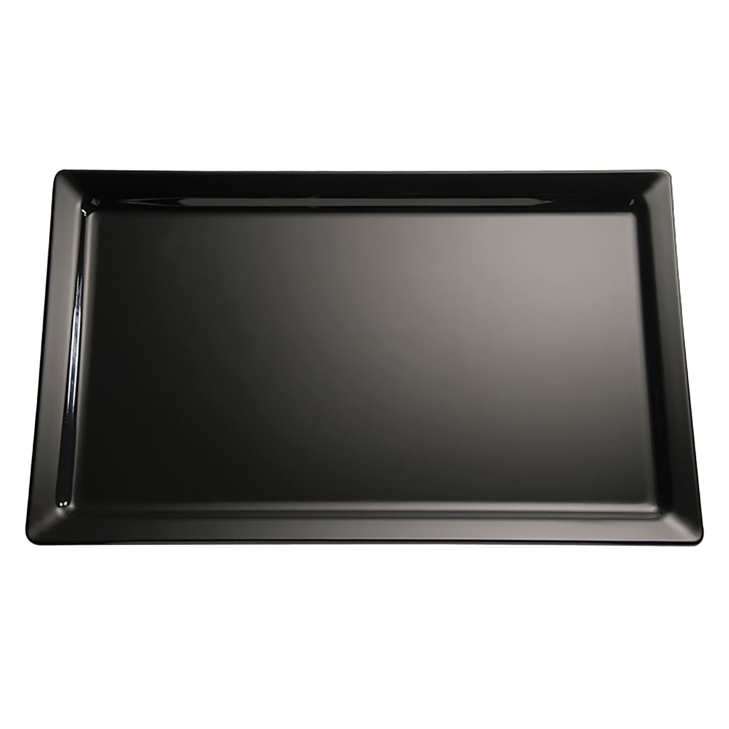 GN 1/2 Tablett -FRIENDLY TRAY-black, 32,5 x 26,5 cm, H: 3 cm