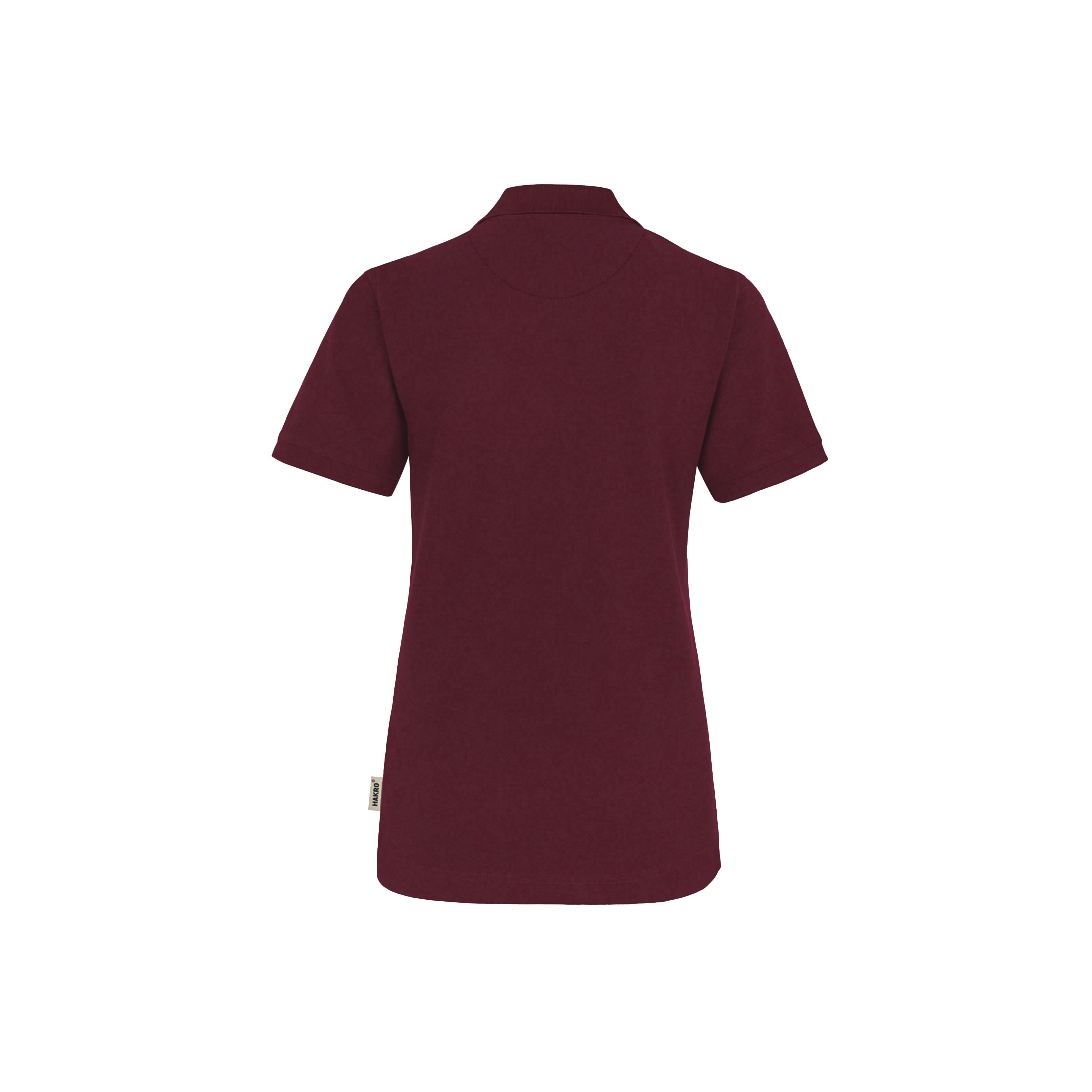 Damen Poloshirt Mikralinar ECO, weinrot