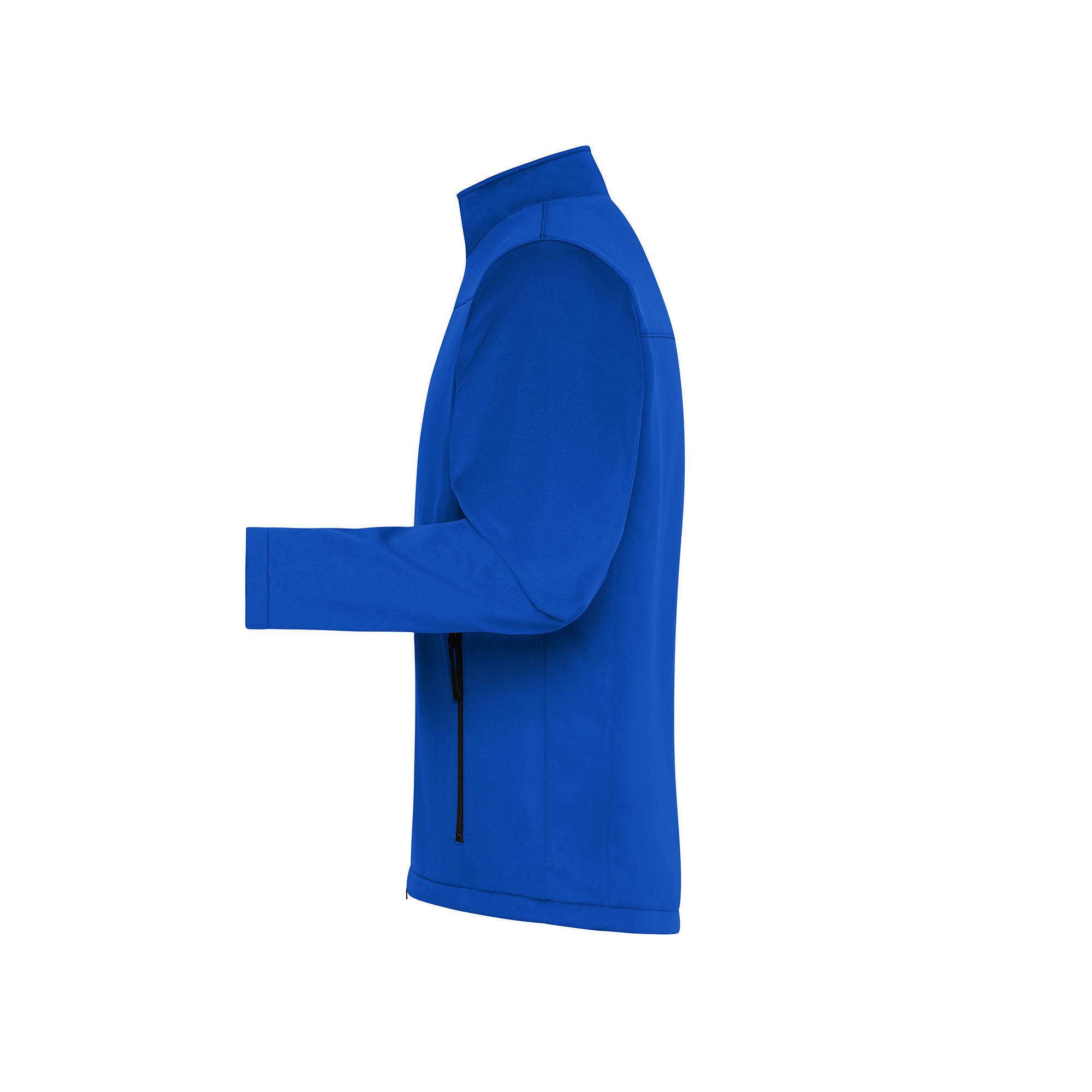 Herren-Softshelljacke aus recyceltem Polyester, nautic-blue