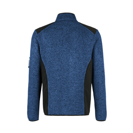 *Auslauf 2026*Unisex-Strickfleecejacke, royal meliert