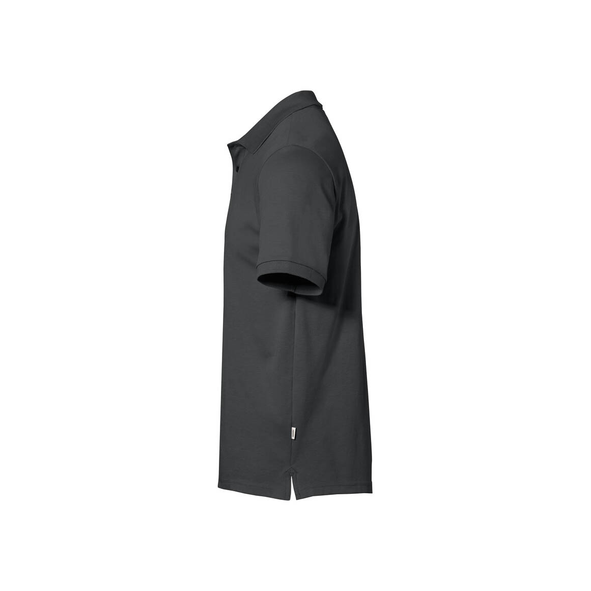 Unisex-Polo Cotton Tec, anthrazit