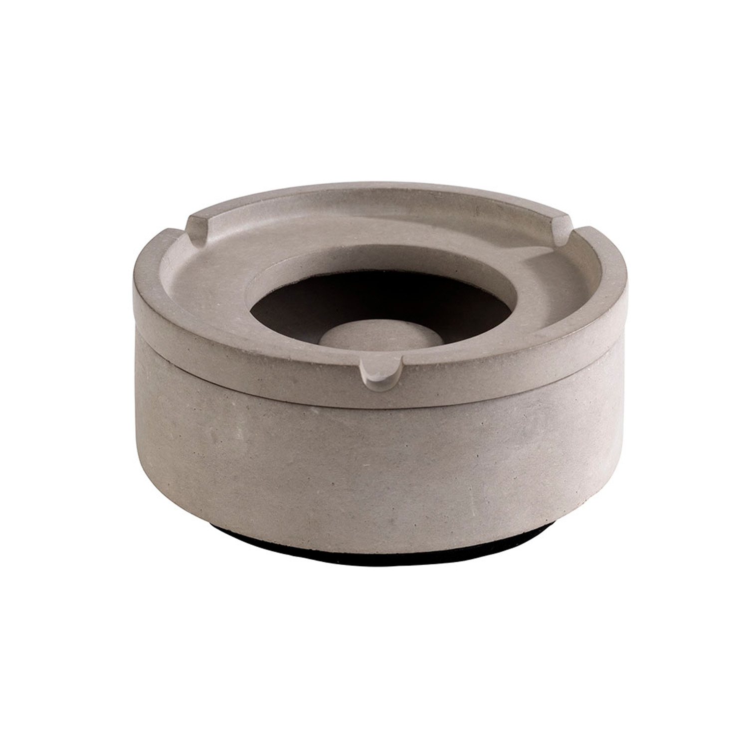 Windaschenbecher -ELEMENT- Ø 10,5 cm, H: 5 cm Beton