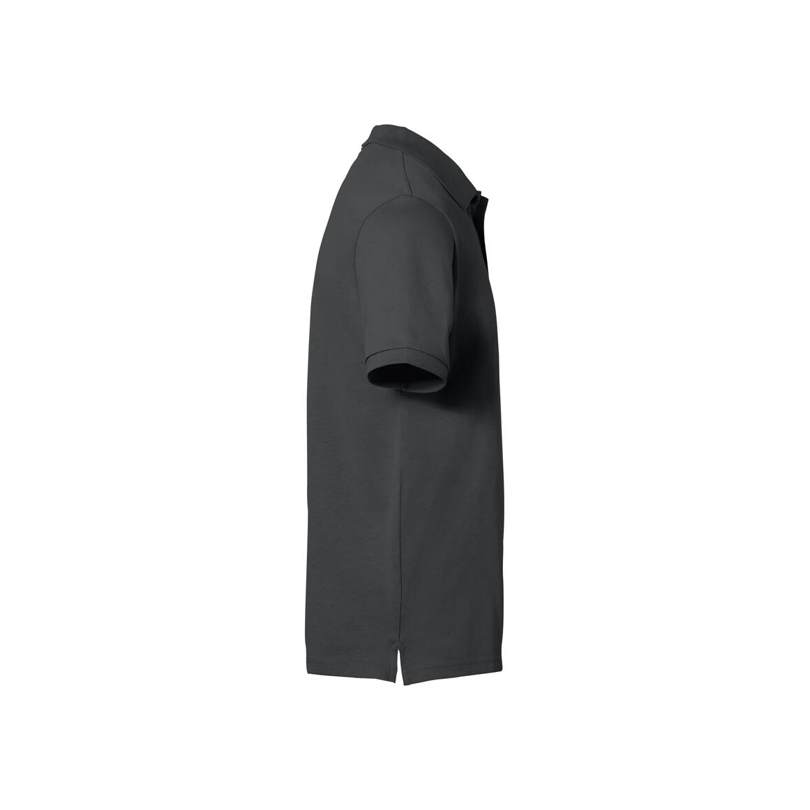 Unisex-Polo Cotton Tec, anthrazit