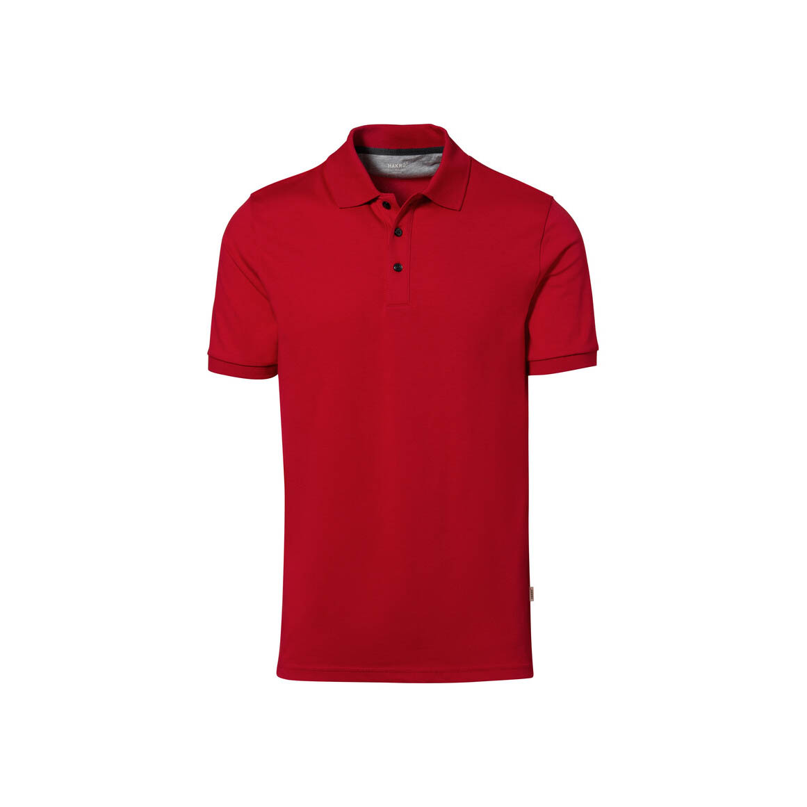 Unisex-Polo Cotton Tec, rot
