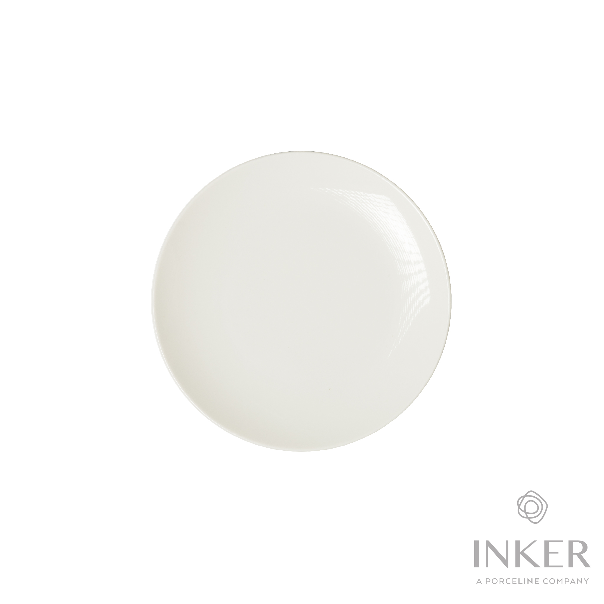 Teller flach coupe 26 cm, Inker weiß