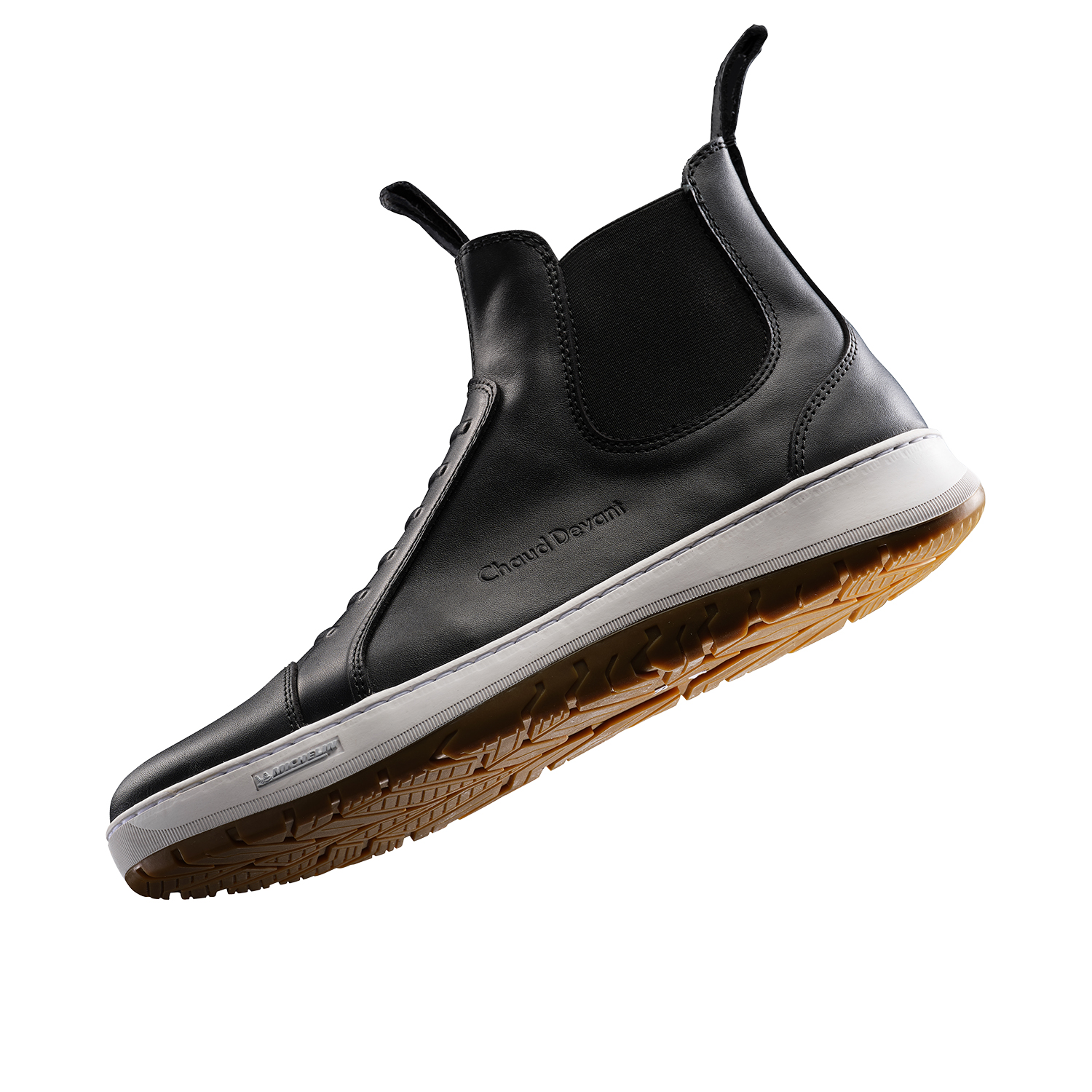 Chaud Devant Schuhe Service Footwear Michelin Service Team, high, black, 100% Leder