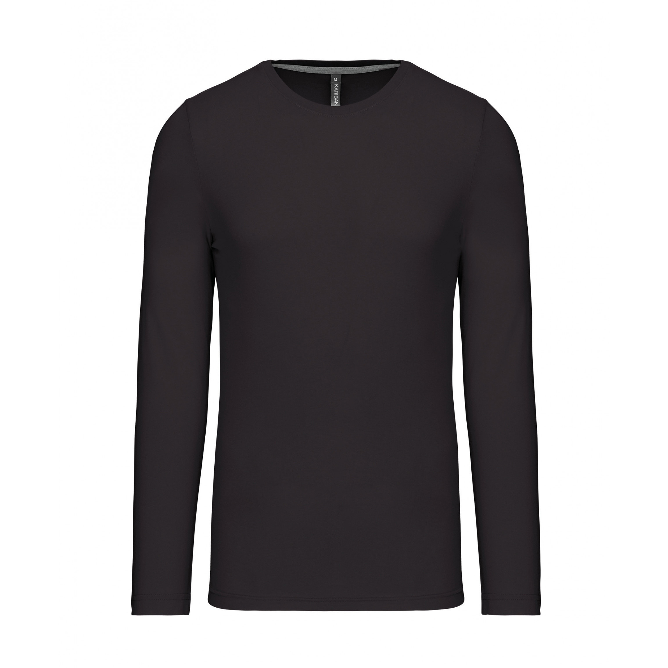 Unisex-Longsleeve Kariban, dunkelgrau