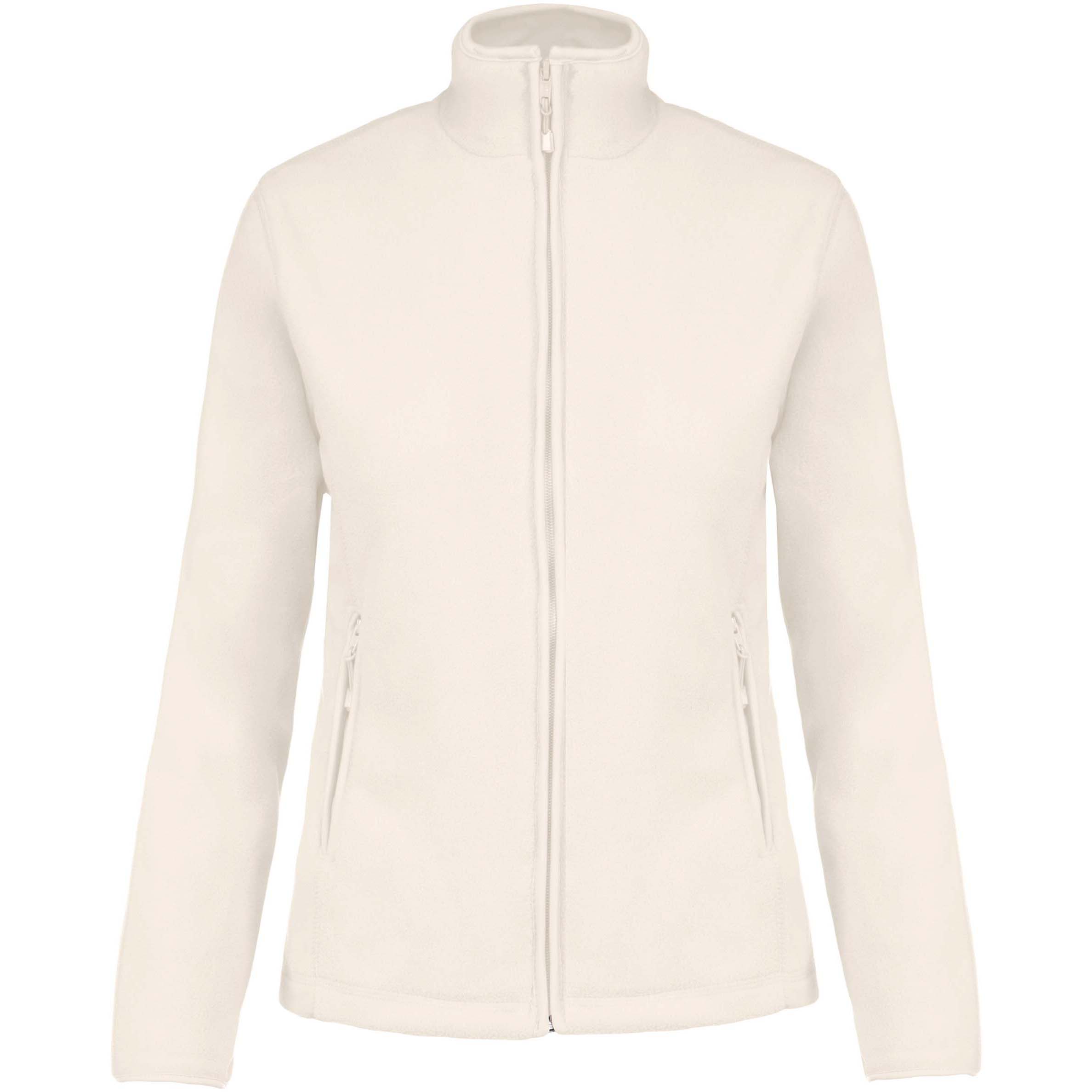 Damen-Fleece-Jacke, natur