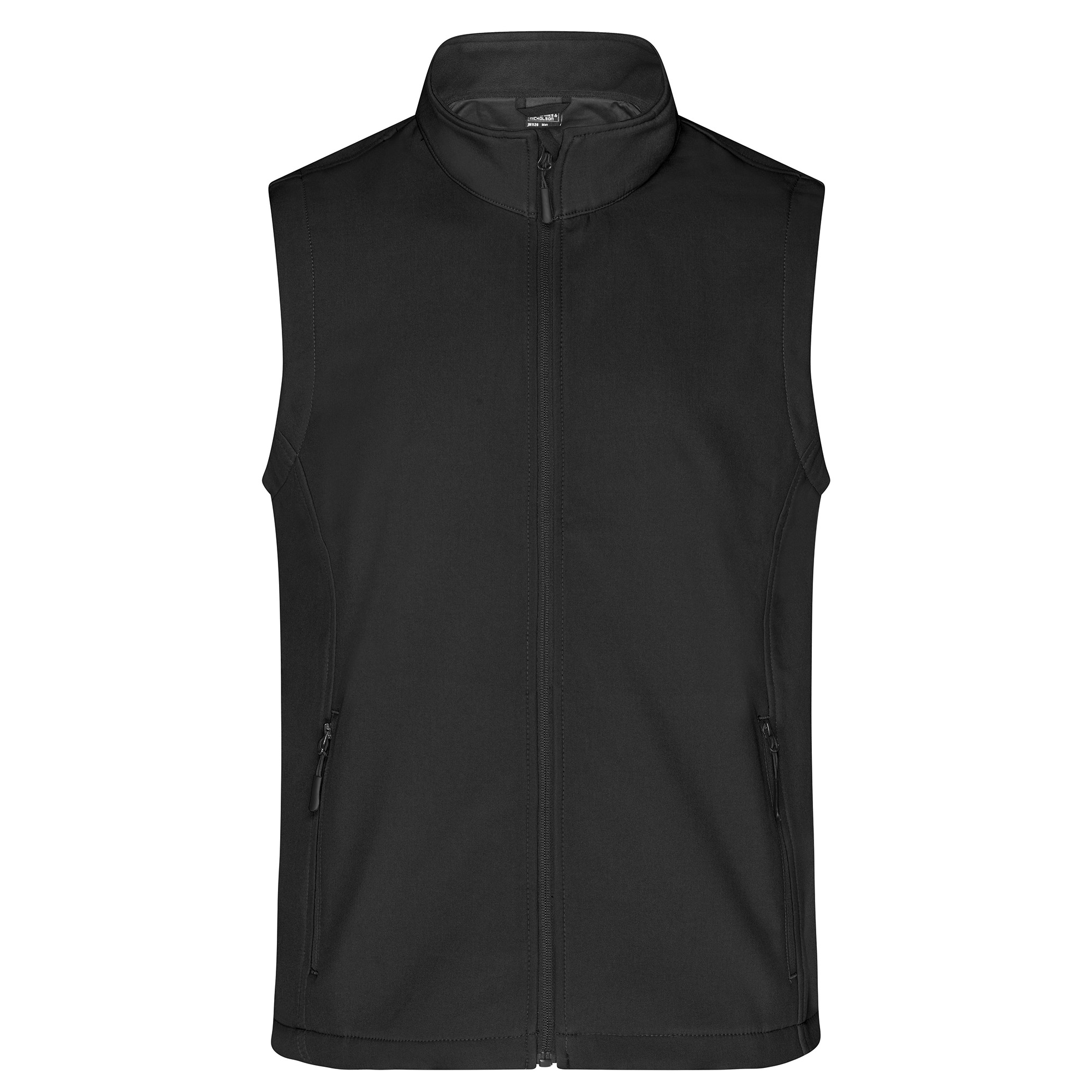 Herren-Softshellweste Promo, schwarz/schwarz