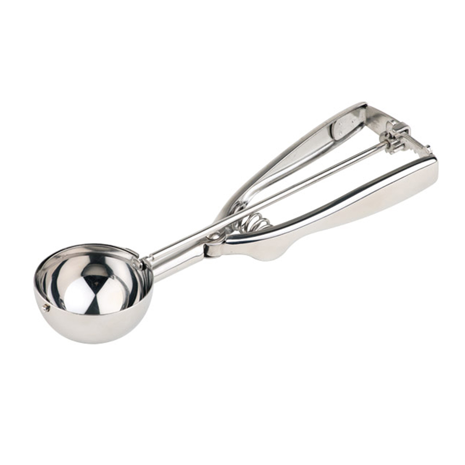 Eisportionierer, 1/16 Liter Ø 6 cm, Länge 22,5 cm 18/8 Edelstahl