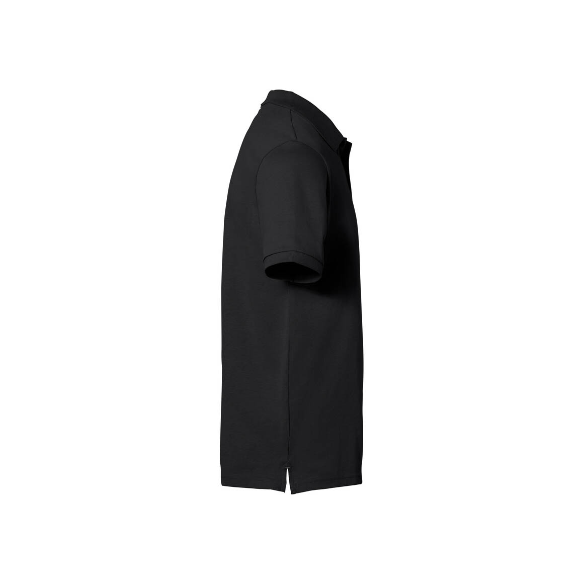 Unisex-Polo Cotton Tec, schwarz